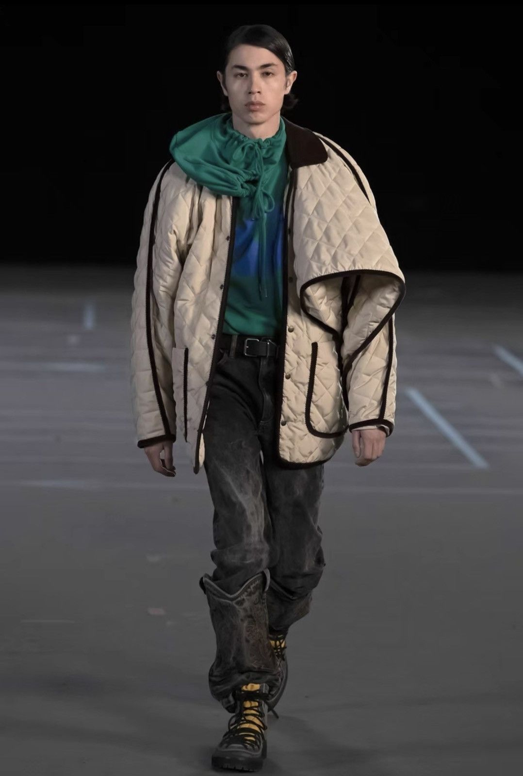 Y/Project Y/Project 2021 Fall Batwing Sleeve Oversized Jacket Size US S / EU 44-46 / 1 - 4 Thumbnail
