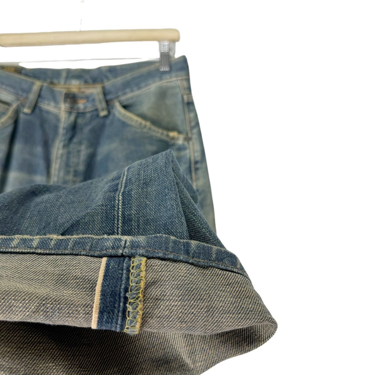 Lee ☀️VTG LEE SANFORIZED SELVEDGE DENIM JEANS PANTS Size US 30 / EU 46 - 9 Thumbnail