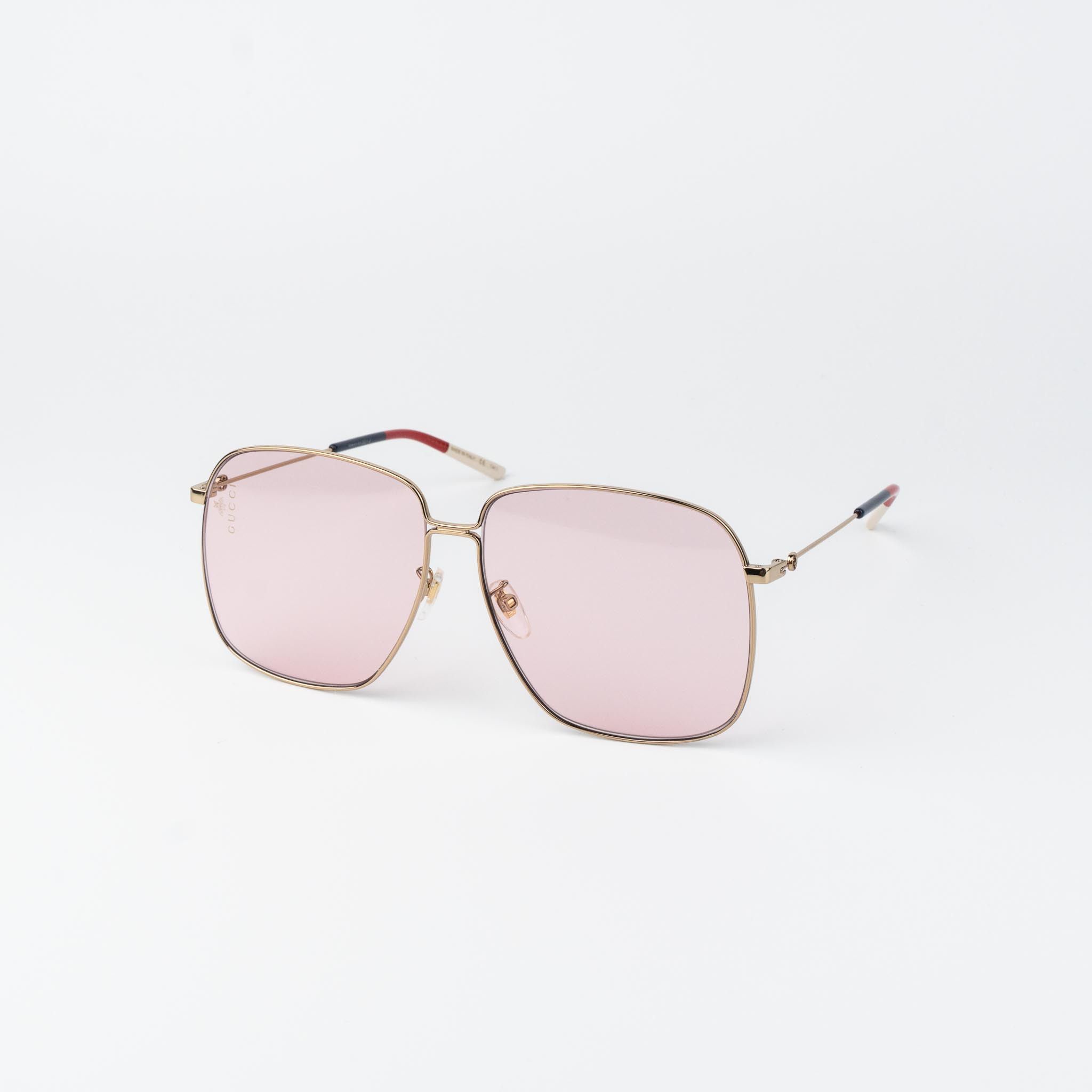 Gucci Gucci Women Sunglasses Square GG0394S 004 NEW AUTHENTIC Size ONE SIZE - 3 Thumbnail