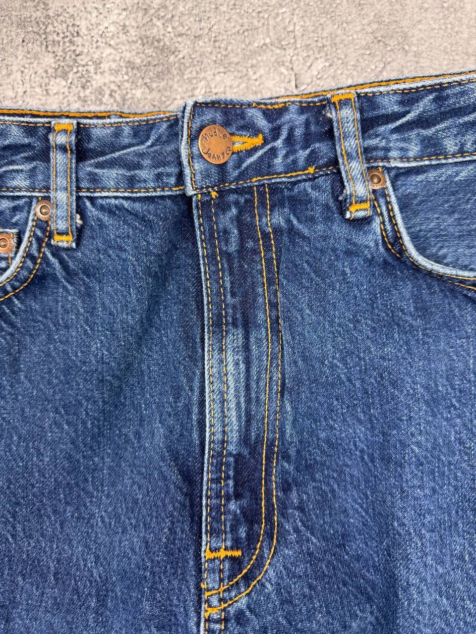 Nudie Jeans Nudie Jeans Co Men Blue Denim Jeans Pants Regular Fit Size28 Size US 28 / EU 44 - 9 Thumbnail