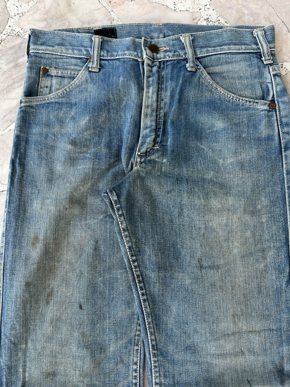Lee Lee riders Vintage USA Denim Size US 31 - 4 Thumbnail