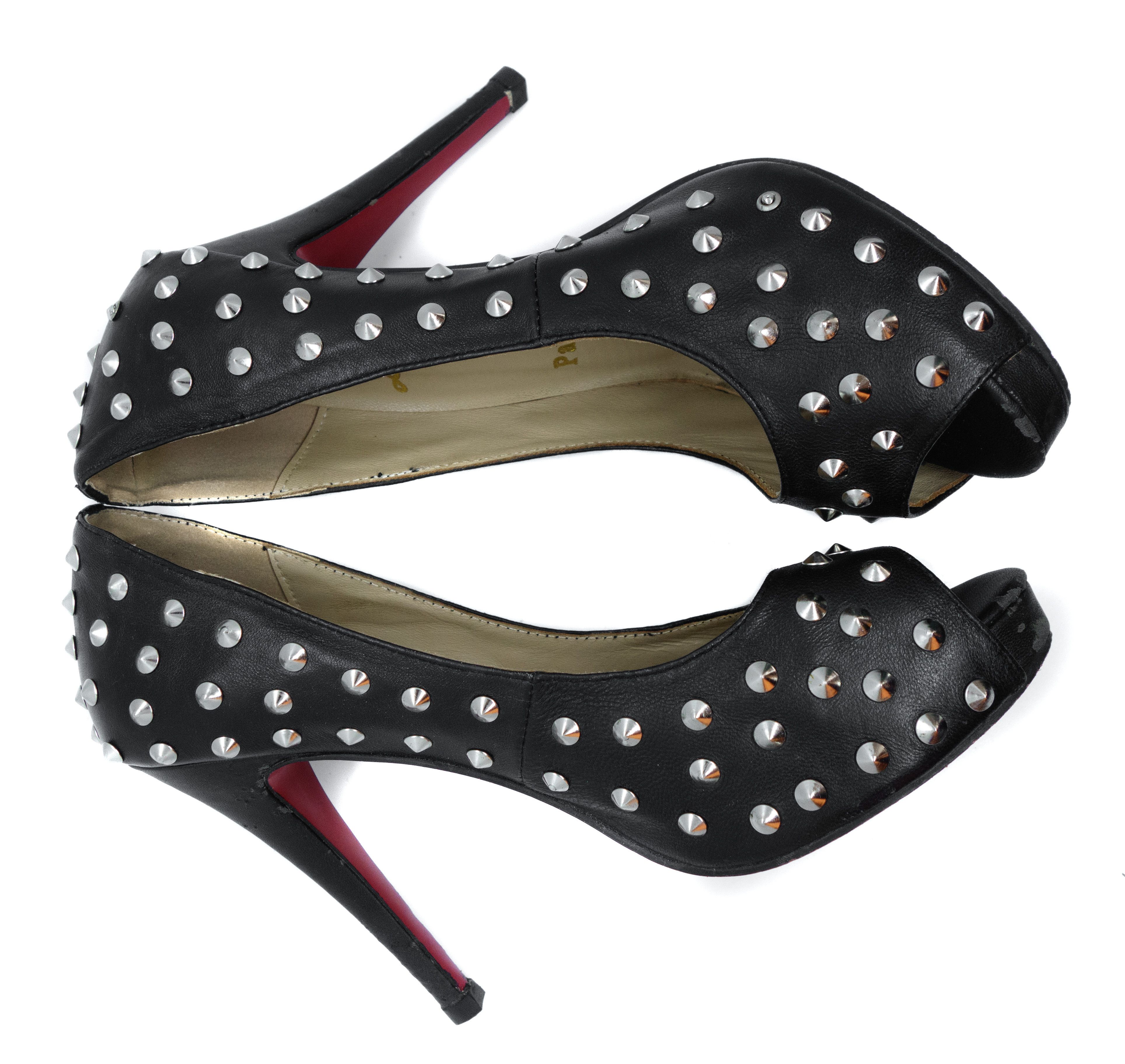 Christian Louboutin Rhinestones Leather Heels Size US 9 / IT 39 - 5 Thumbnail