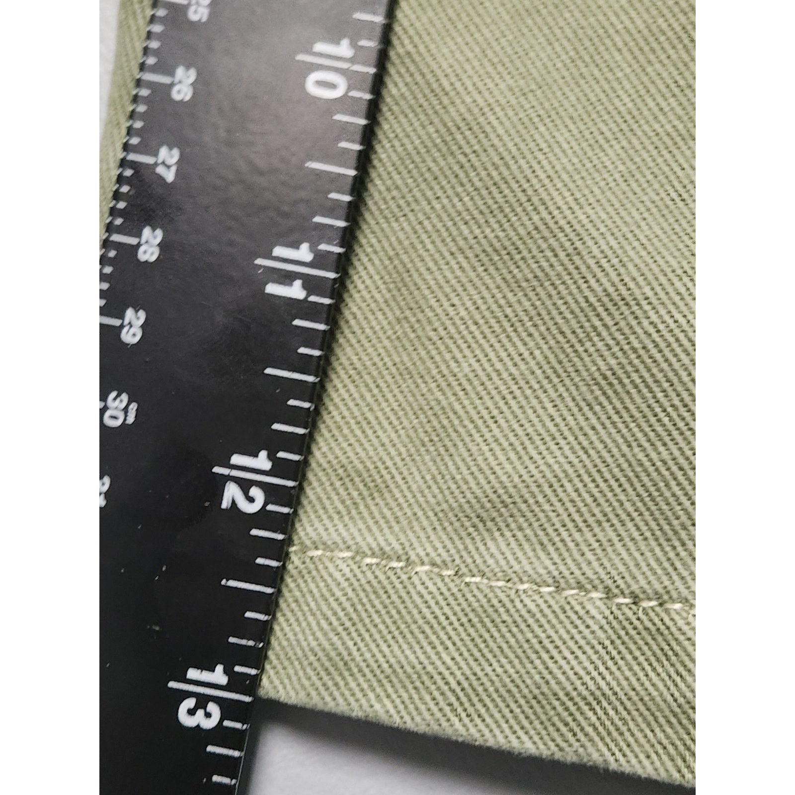 Zara Zara Mini Skirt Kids 13-14 NWOT Olive/Green Denim Size 36" / US 14 / IT 50 - 8 Thumbnail