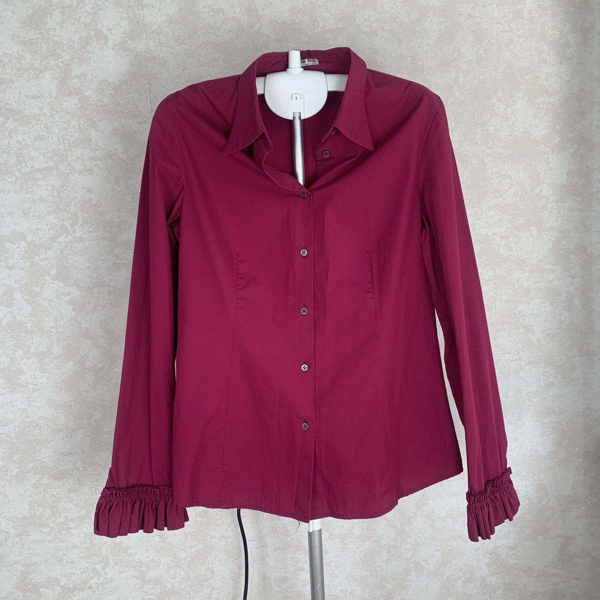 Miu Miu Miu Miu Button Up Shirt Size M / US 6-8 / IT 42-44 - 3 Thumbnail