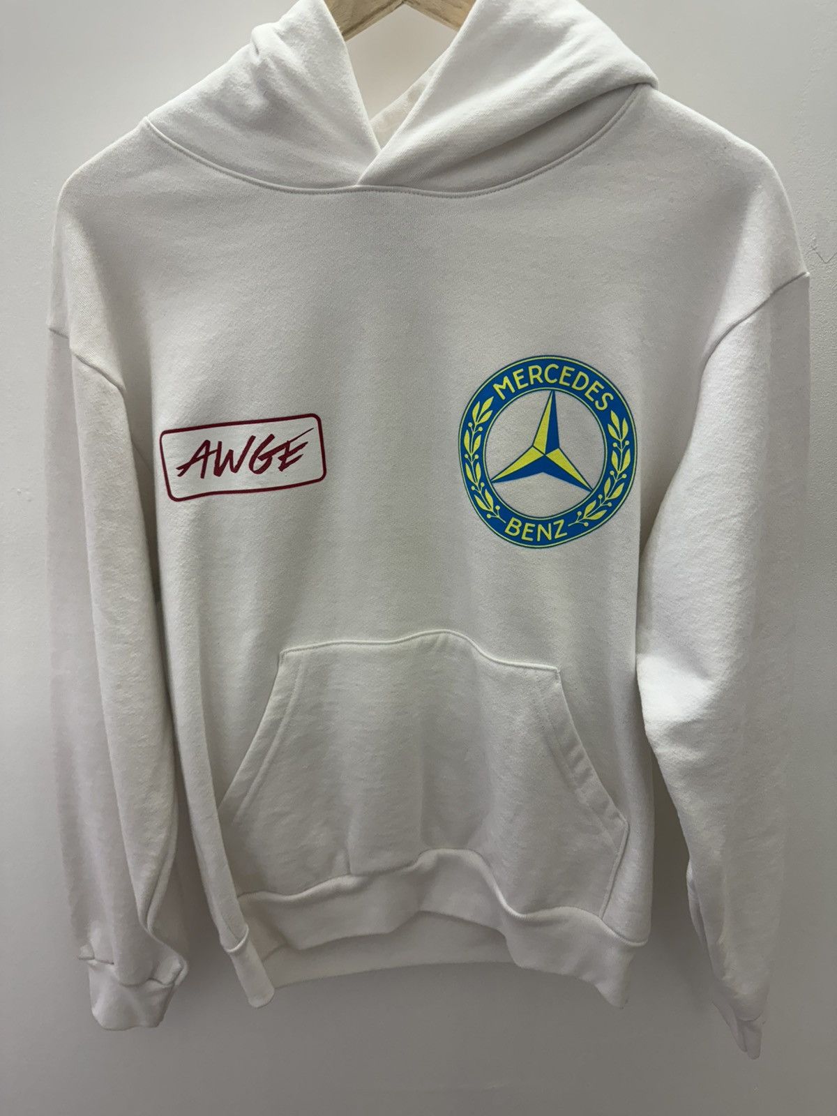 Awge X Mercedes Benz Hoodie (White)