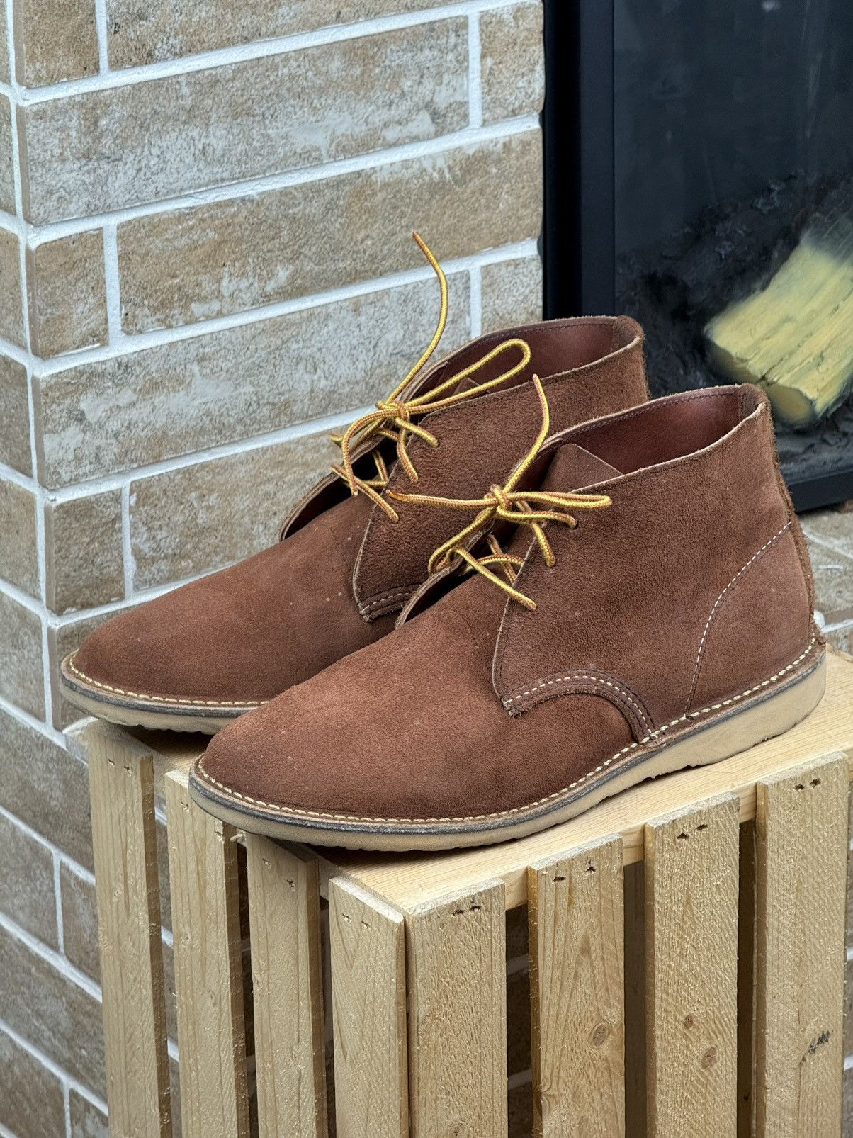 Red Wing Red Wing Weekender Chukka Desert Suede Boots 3326 Made in US Size US 10 / EU 43 - 2 Thumbnail