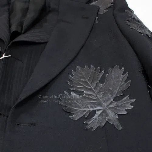 Comme des Garcons Comme Des Garcons Black Retro Leaf Pattern Top Size US S / EU 44-46 / 1 - 9 Thumbnail