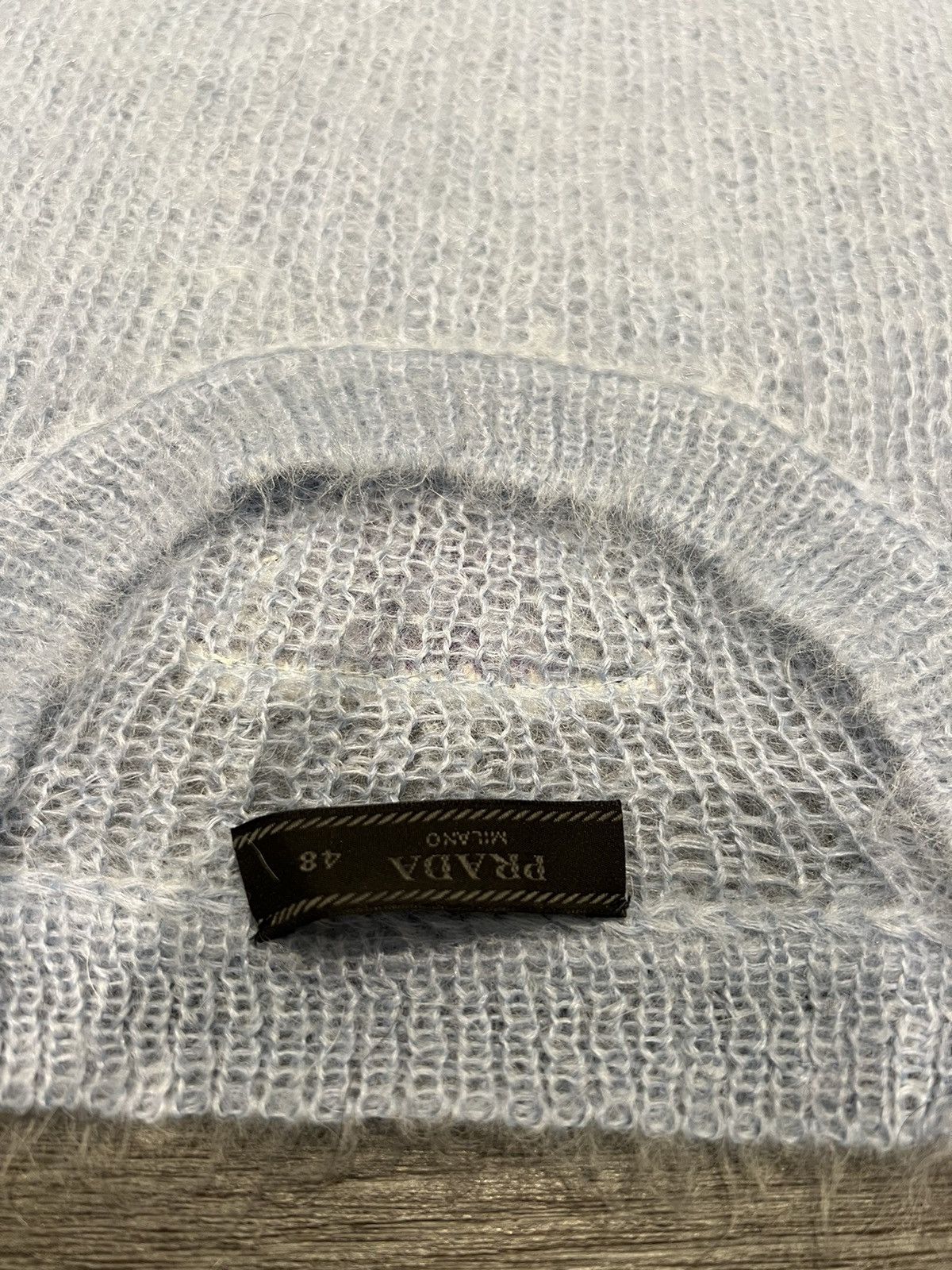 Prada Prada Crew Neck Mohair Blend Sweater Size US M / EU 48-50 / 2 - 2 Thumbnail