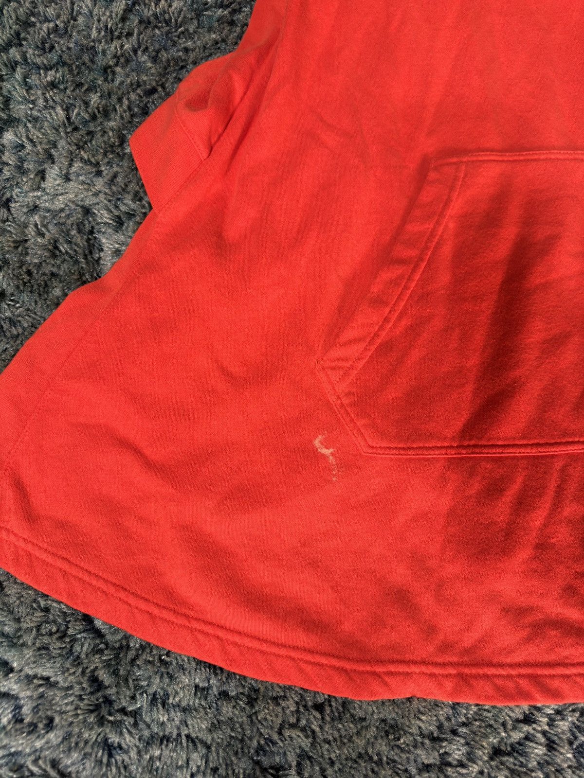Nike Rare Women Oversized Poncho Orange Nike Hoodie S Pullover Size S / US 4 / IT 40 - 2 Thumbnail
