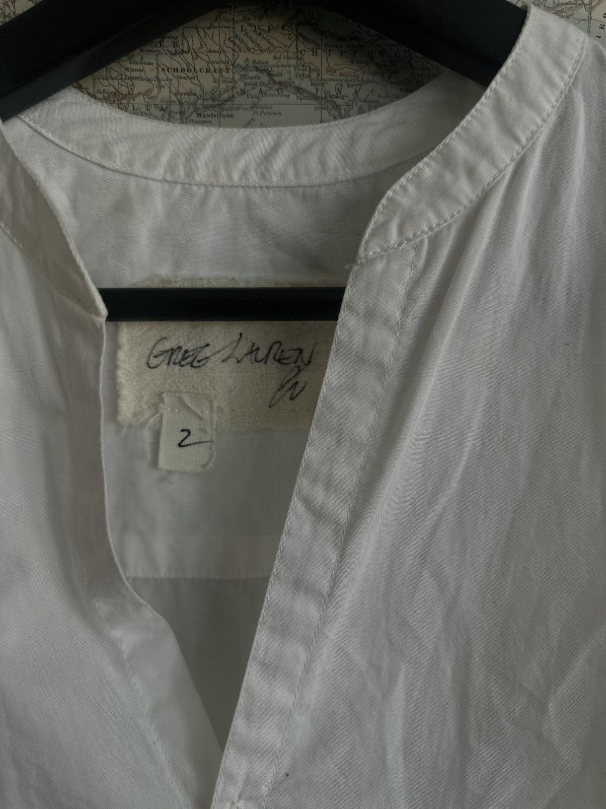 Greg Lauren Tail-coat studio shirt Size 46L - 3 Thumbnail