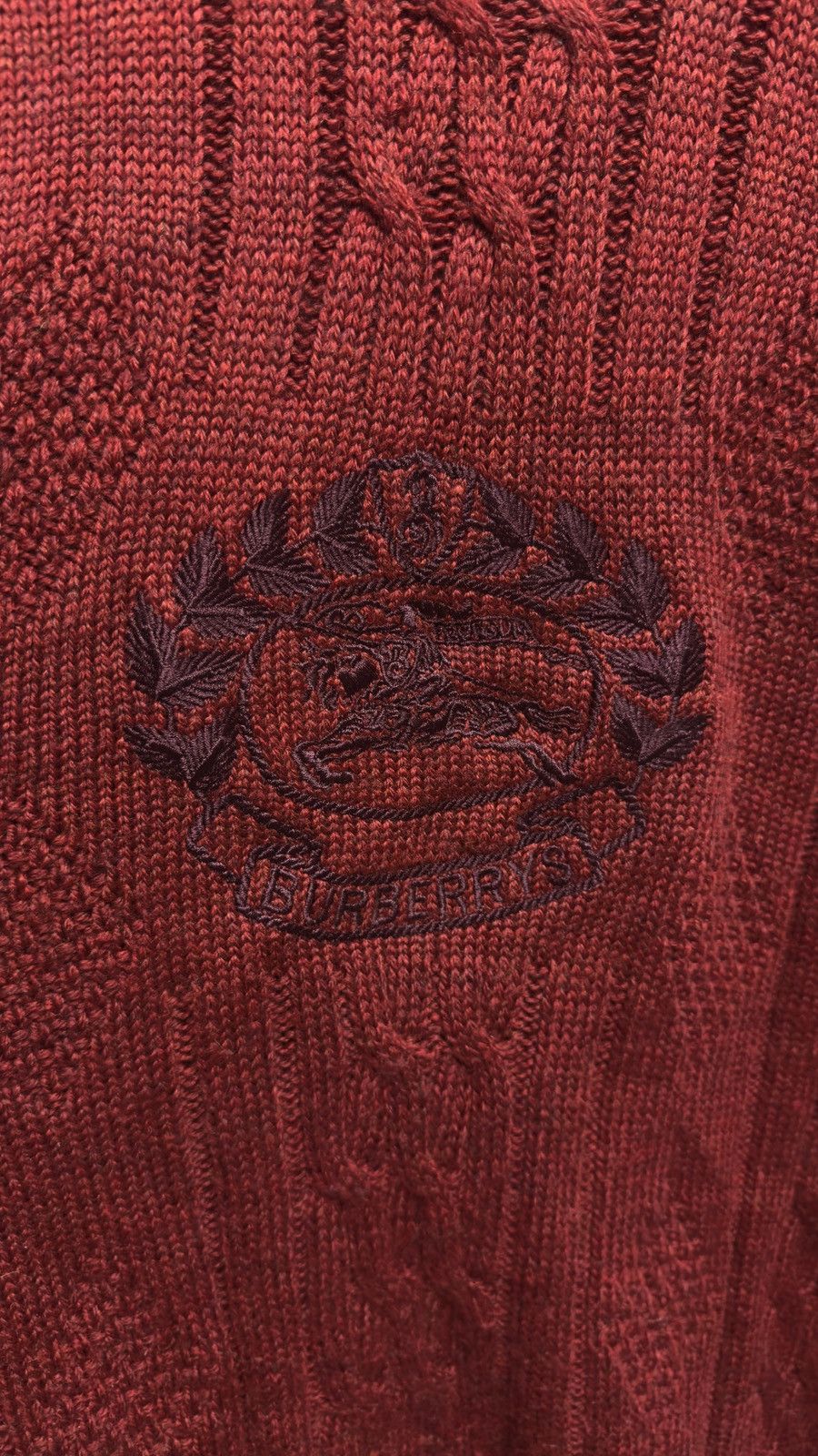 Burberry Vintage Burberry Knit Sweater Size US M / EU 48-50 / 2 - 2 Thumbnail