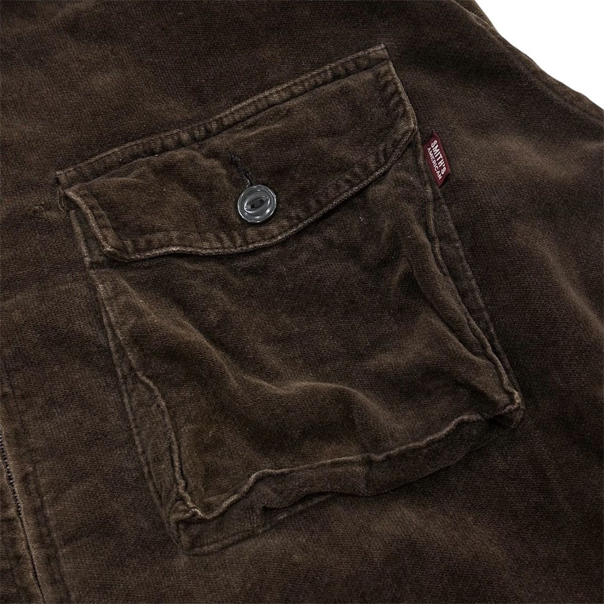 Smith's American Vintage Smith’s American Suede Zip Up Jacket Workwear Size US M / EU 48-50 / 2 - 4 Thumbnail