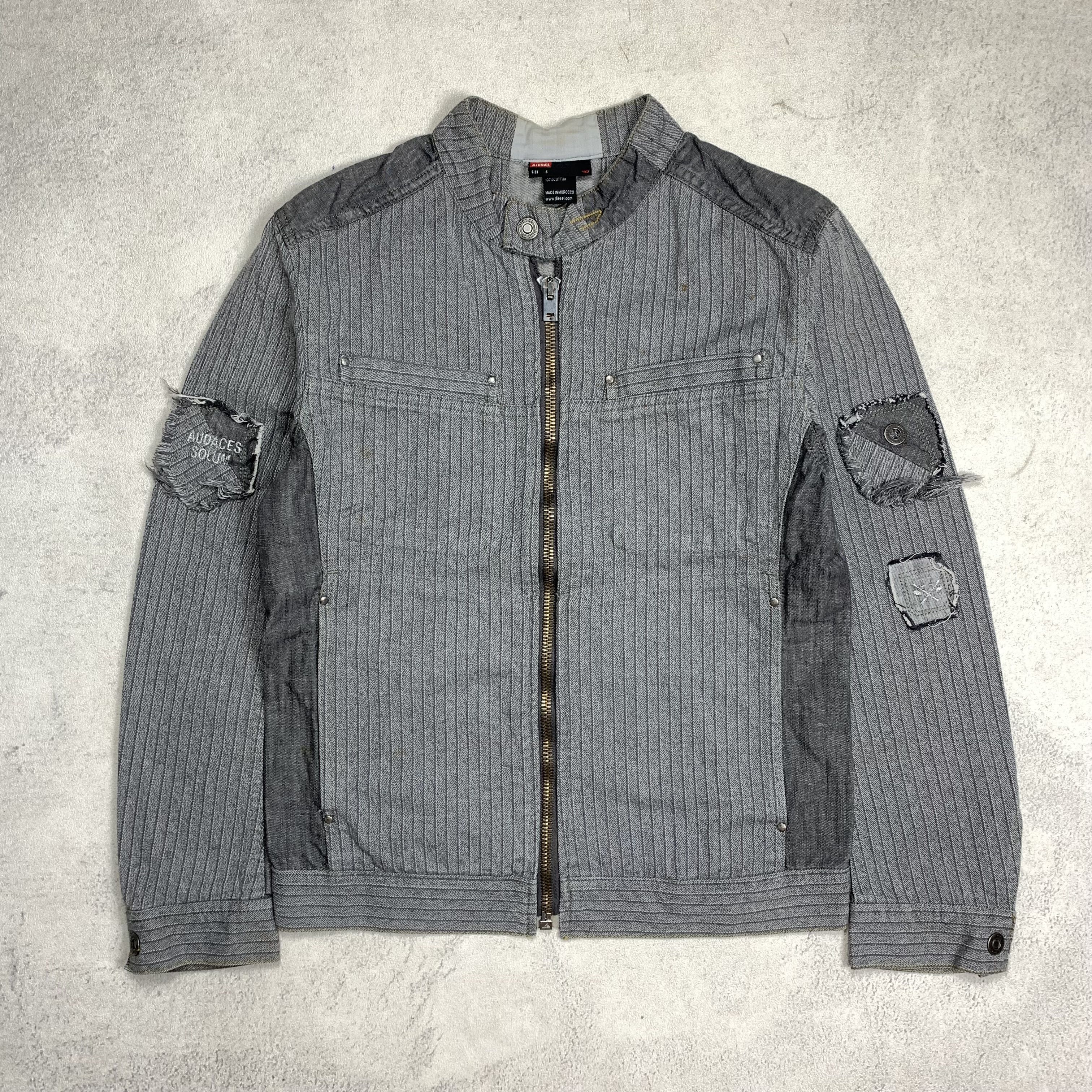 Diesel Vintage Diesel Y2K Denim Jacket Size US S / EU 44-46 / 1 - 1 Thumbnail