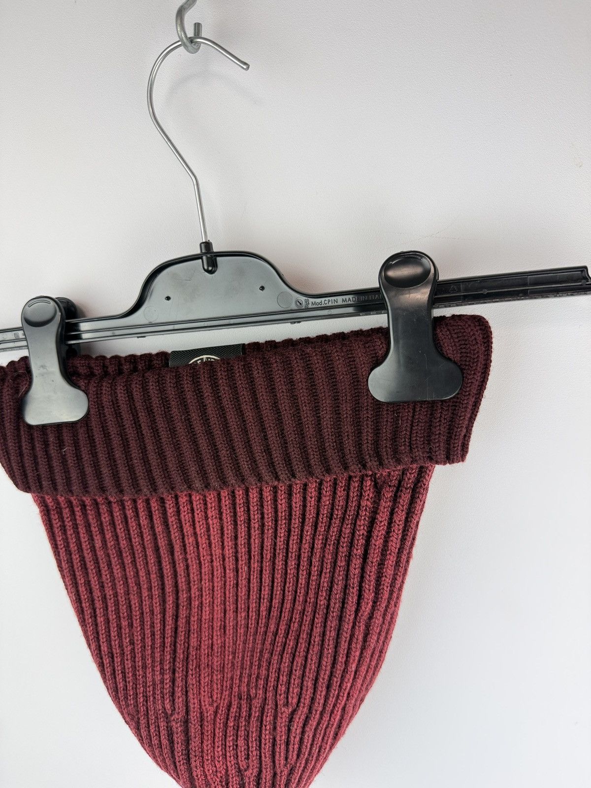 Stone Island Red & bordeaux Stone Island Two Tone Prototype beanie Size ONE SIZE - 5 Thumbnail