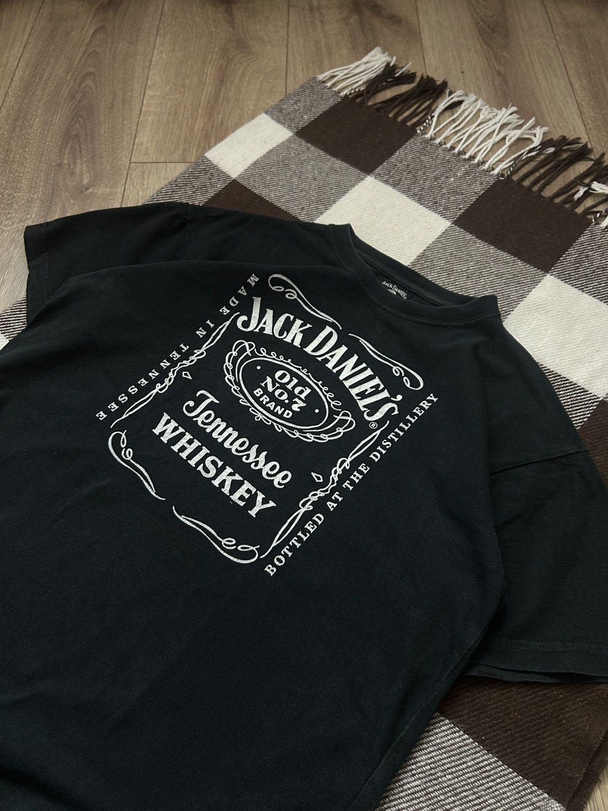 Vintage Vintage Jack Daniels Whiskey Big logo y2k shirt 2006 Size US M / EU 48-50 / 2 - 2 Thumbnail