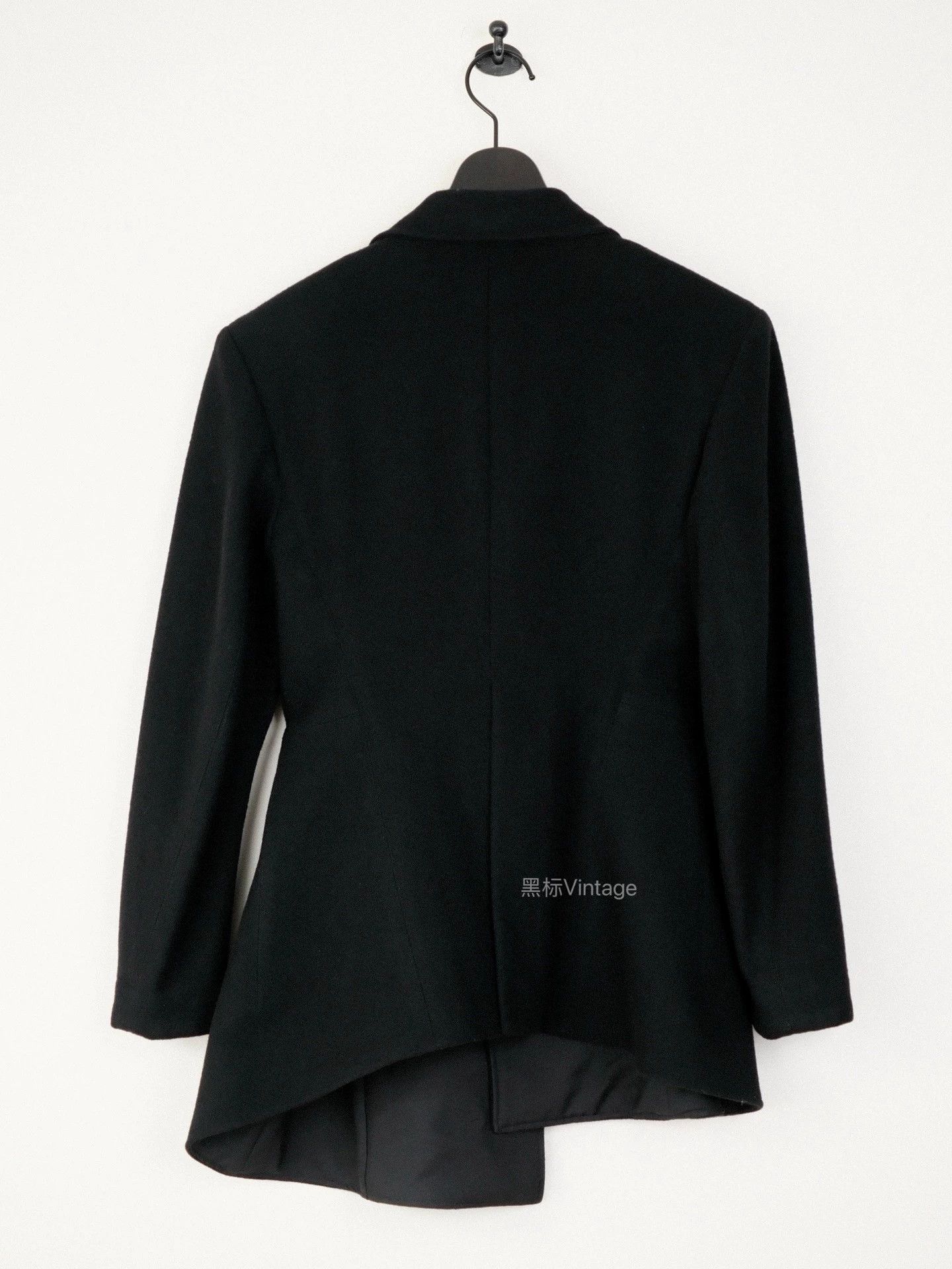 Yohji Yamamoto Yohji Yamamoto 88AW Maru Monji Asymmetric Jacket Size S / US 4 / IT 40 - 8 Thumbnail