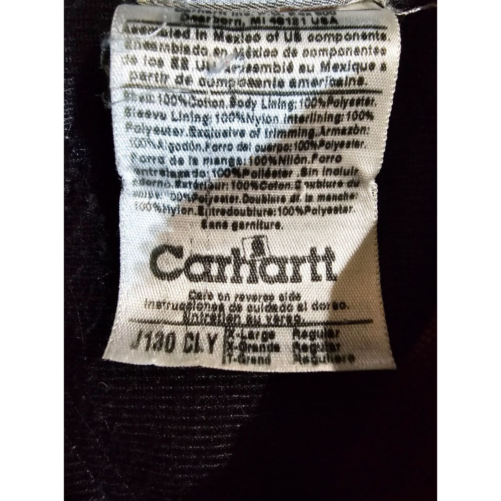 Carhartt VINTAGE Carhartt J130 Workwear Hooded Jacket Mens XL Red Clay 90s Rare Canvas Bomber Zip Hooded Size US XL / EU 56 / 4 - 7 Thumbnail