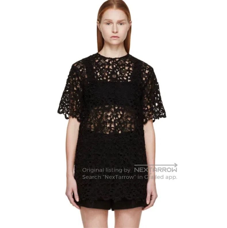 Valentino Valentino Black lace dress Size S / US 4 / IT 40 - 1 Thumbnail