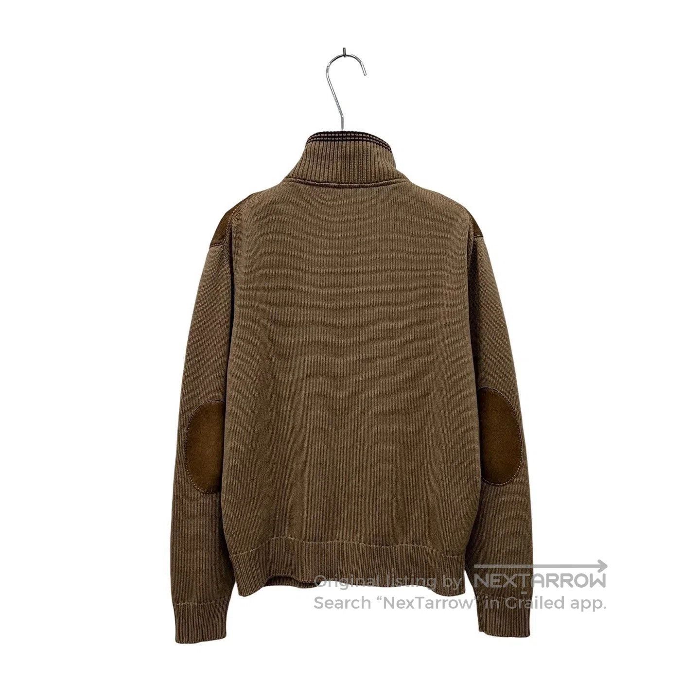 Miu Miu Miu Miu Wool Leather Zip Cardigan. Size S / US 4 / IT 40 - 4 Thumbnail