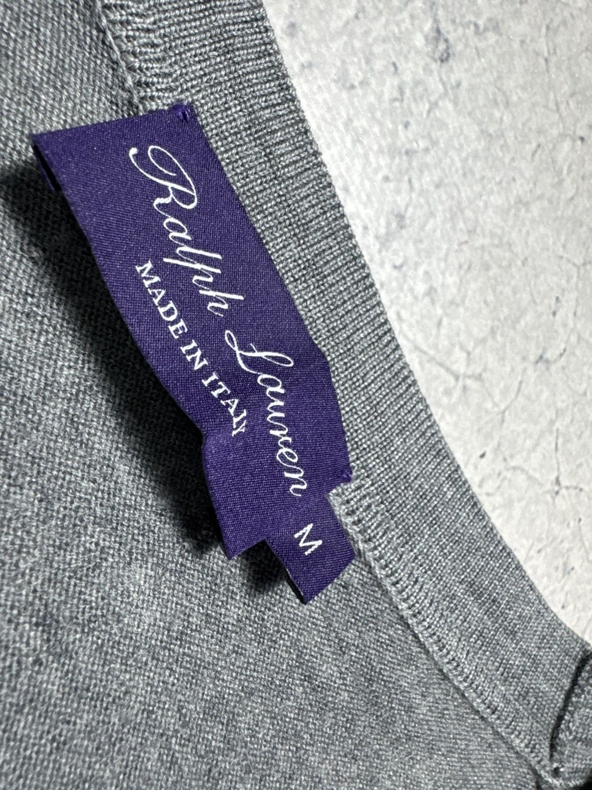 Ralph Lauren Purple Label Ralph Lauren Purple Label Men’s Cardigan Size M Cashmere Size US M / EU 48-50 / 2 - 6 Thumbnail