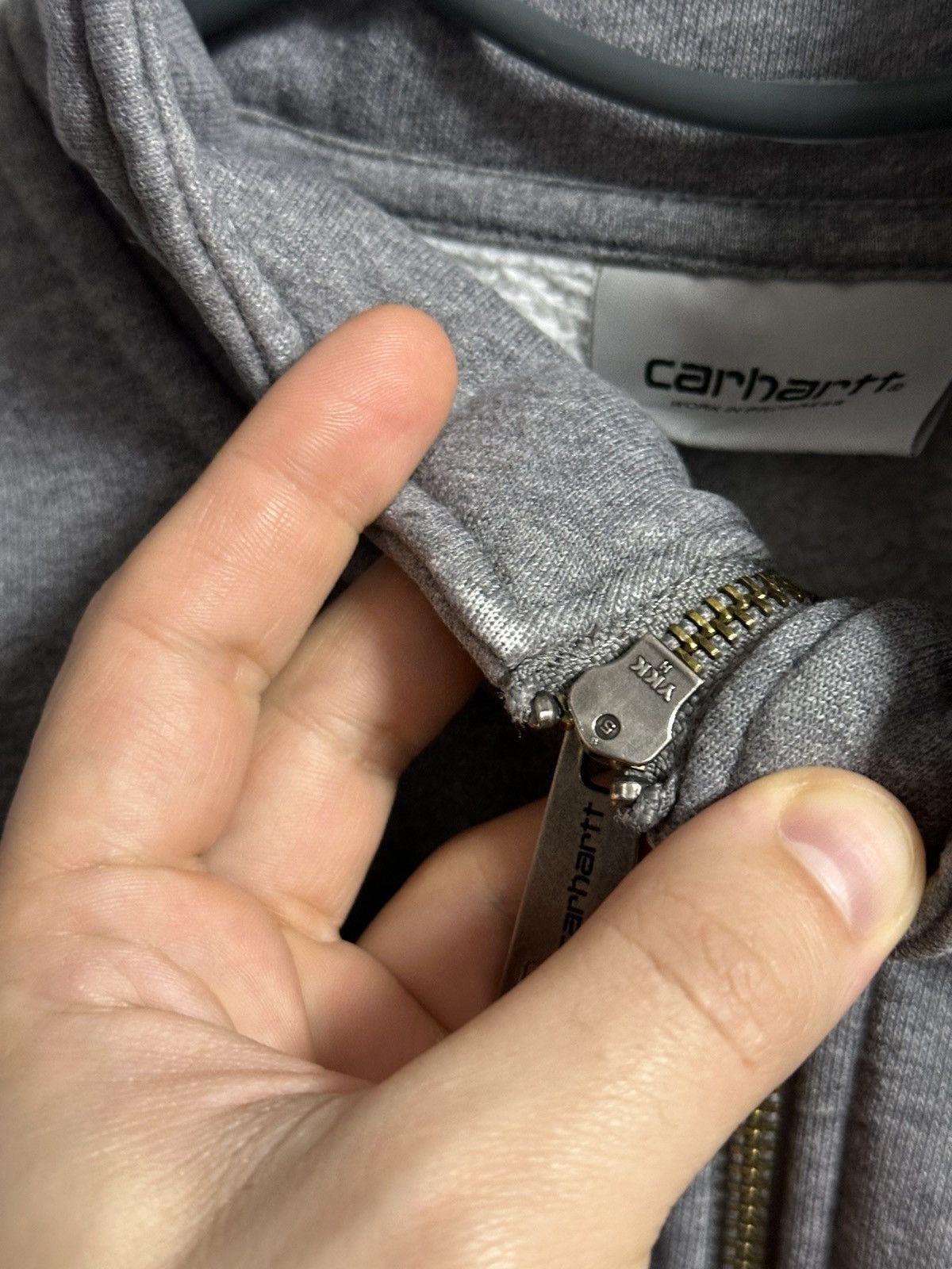 Carhartt Rare Zip Sweatshirt Carhartt Work In Progress. Y2K Size US M / EU 48-50 / 2 - 12 Thumbnail