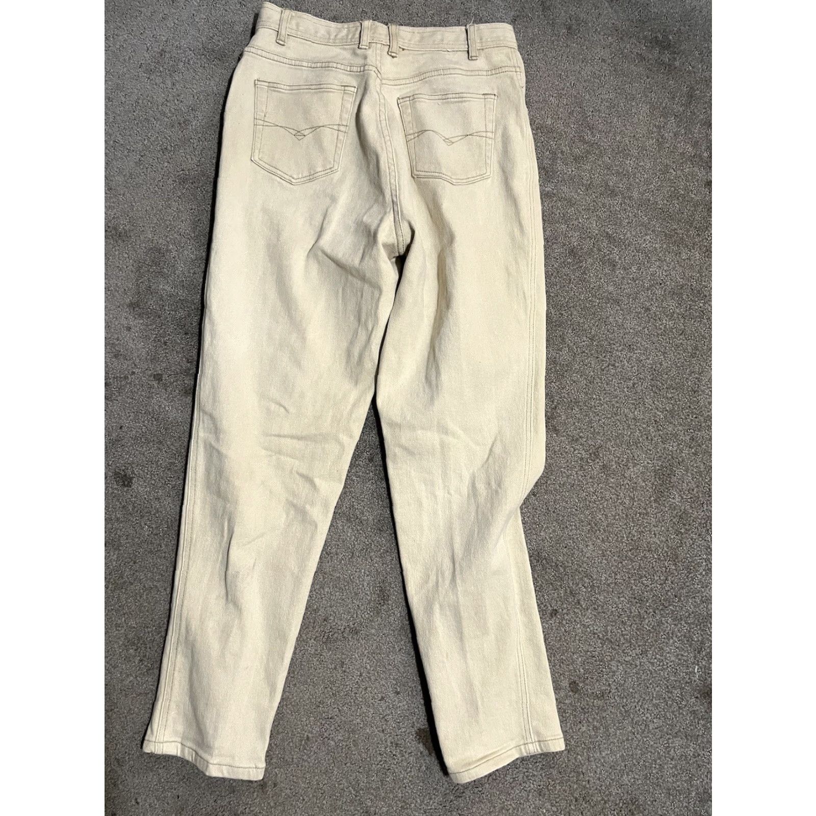 Gloria Vanderbilt Gloria Vanderbilt Jeans Women’s Beige Denim Amanda Straight Leg 14 Short 29 In Inseam Regular L Size 36" / US 14 / IT 50 - 3 Thumbnail