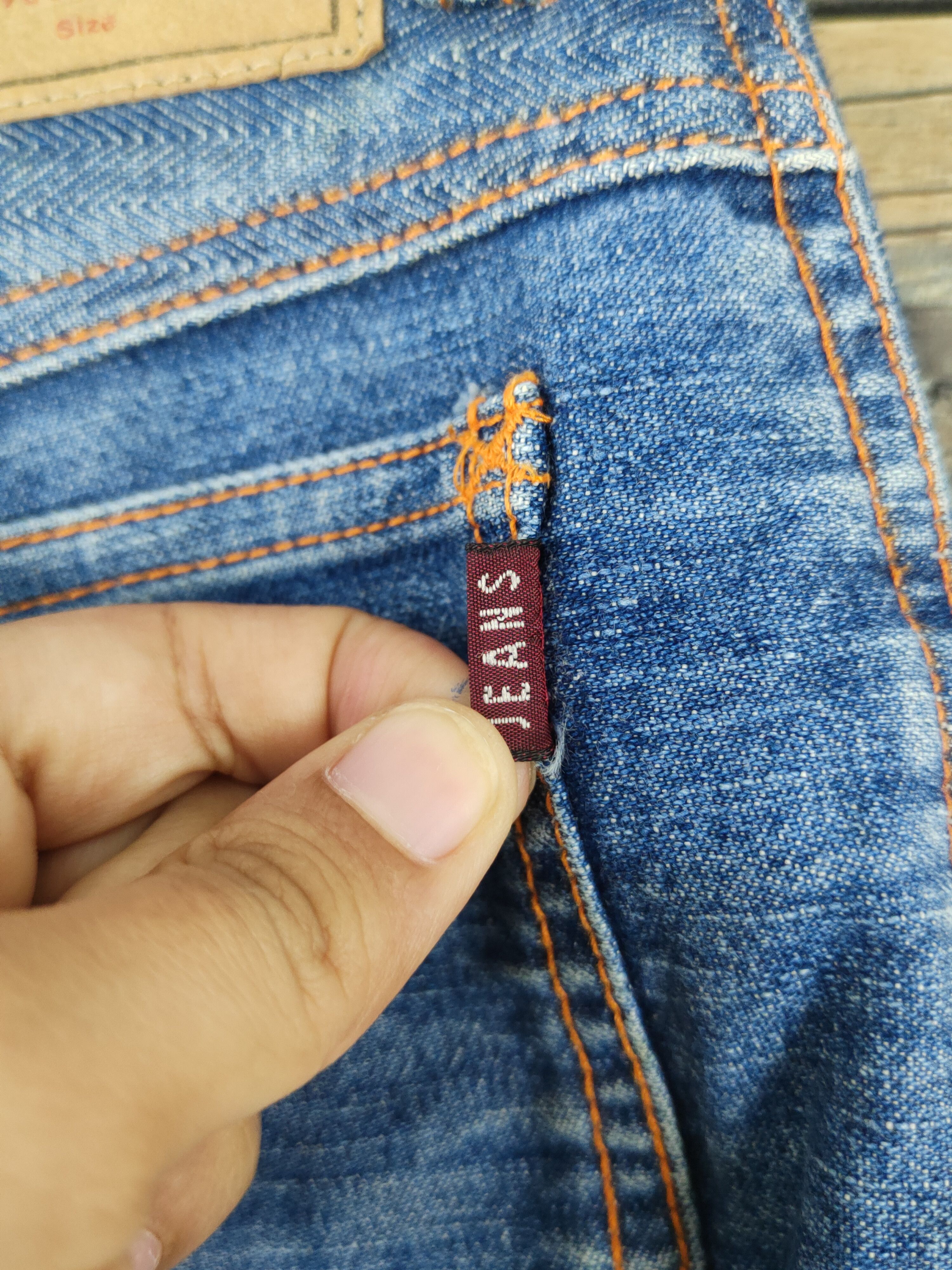 Japanese Brand DL Hagi Stye Like Hysteric Back & Forth denim Pants #W1593 Size US 27 - 11 Thumbnail
