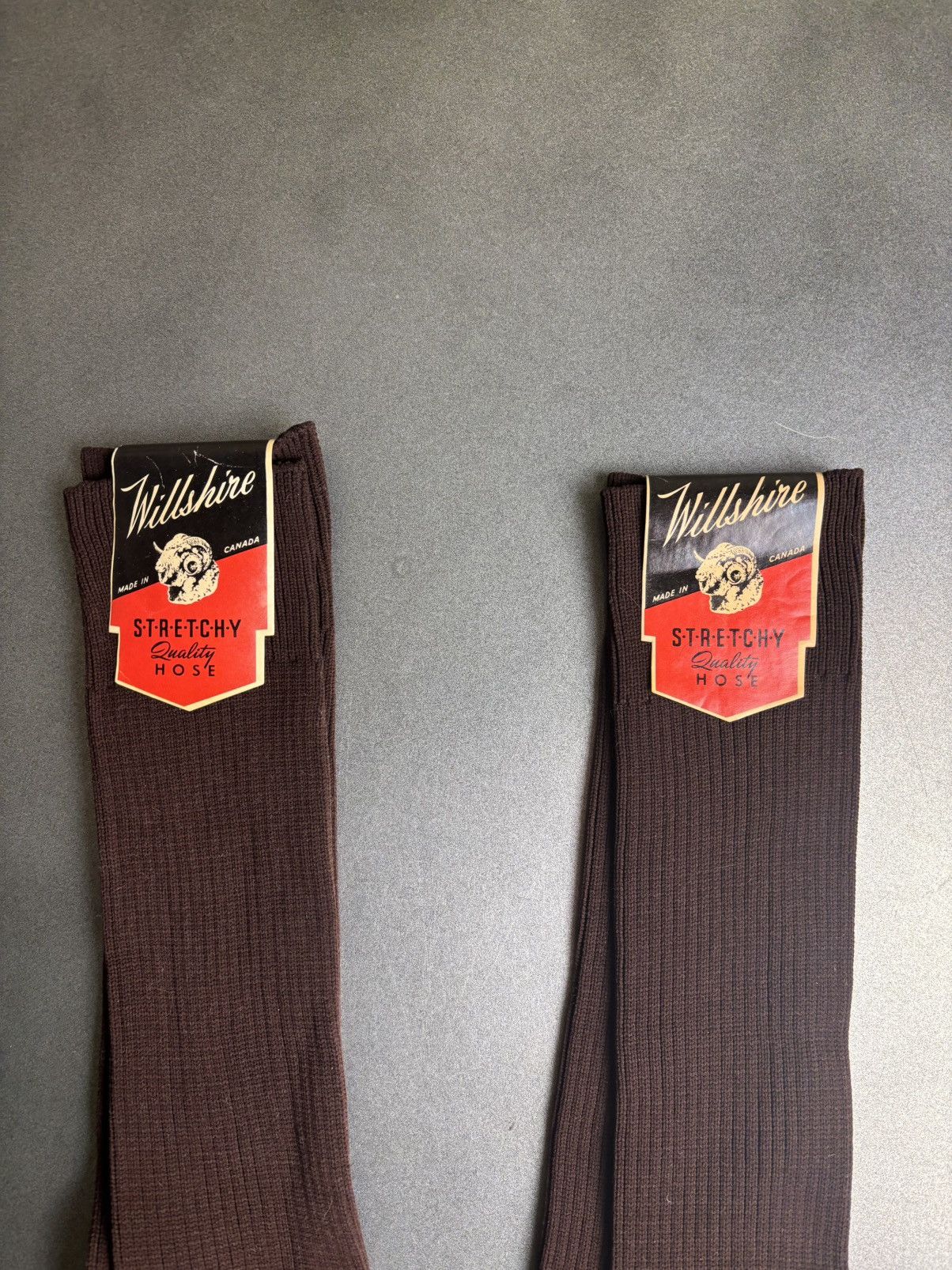 DuPont × Vintage NOS 1950s Vintage Socks Wilshire Canada 10-13 Deadstock VTG Size ONE SIZE - 4 Thumbnail