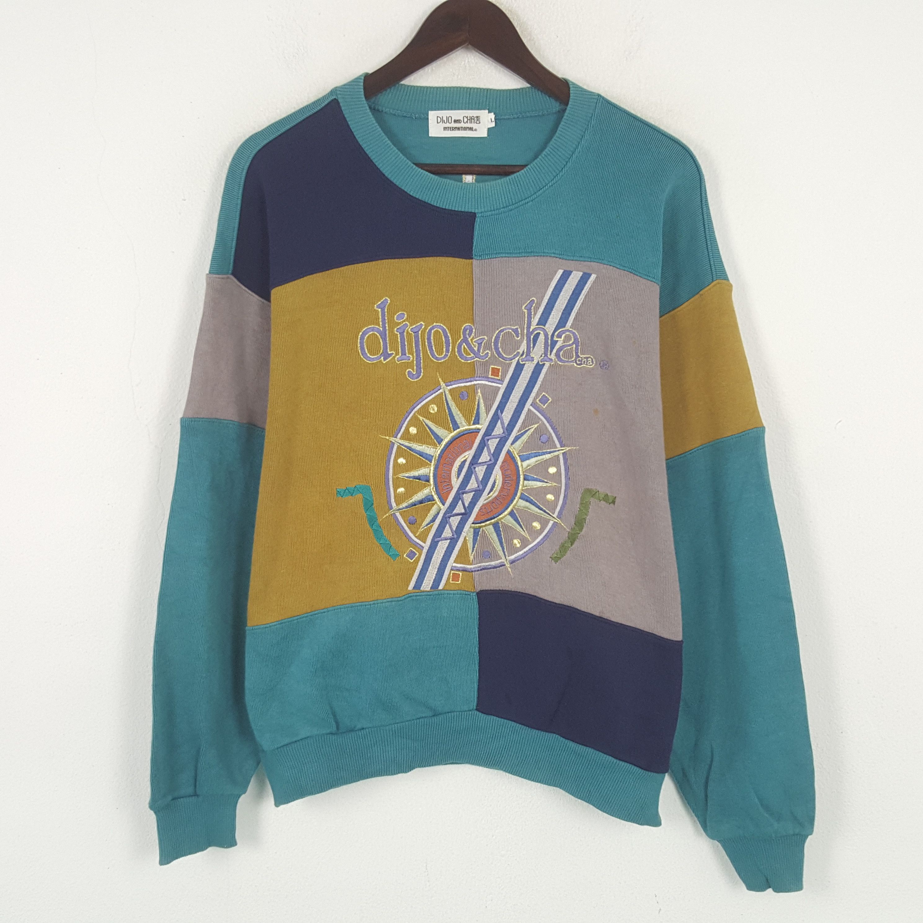 Vintage Vintage Dijo And Cha Sweatshirt Size US M / EU 48-50 / 2 - 1 Thumbnail