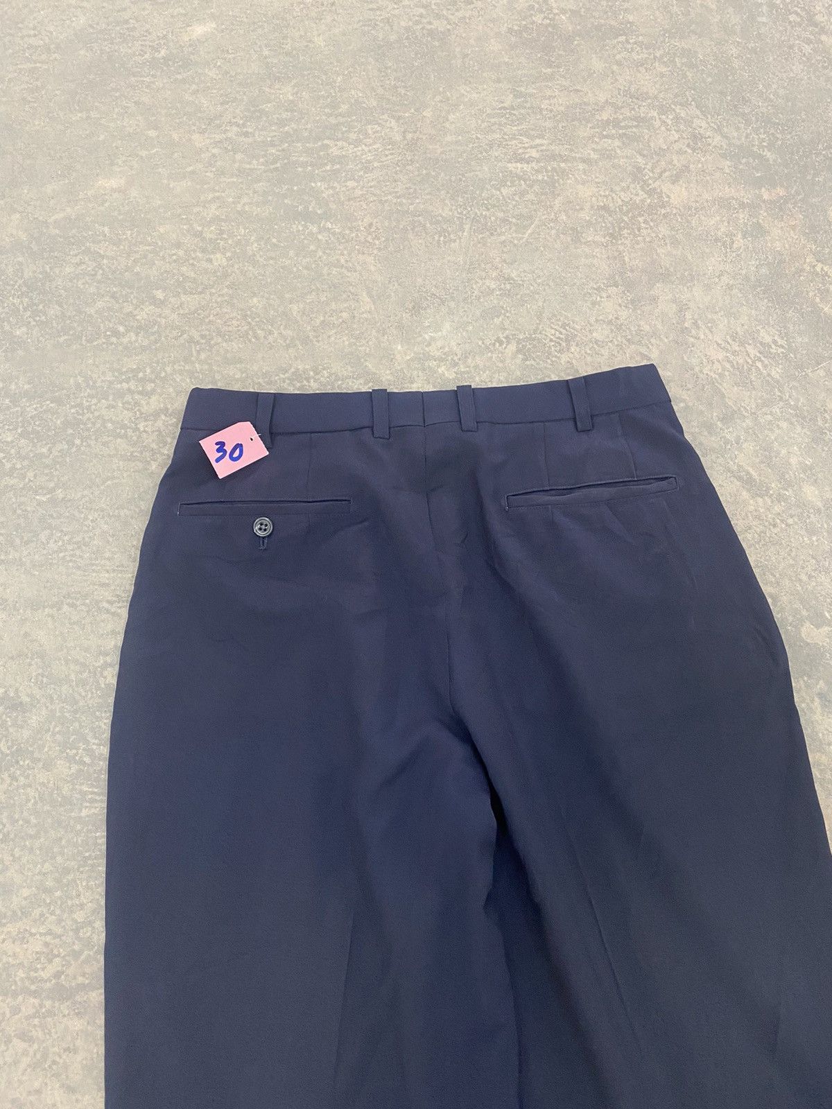 Burberry VINTAGE 80s BURBERRY TROUSERS PLEATED BAGGY LOOSE PANTS Size US 30 / EU 46 - 8 Thumbnail