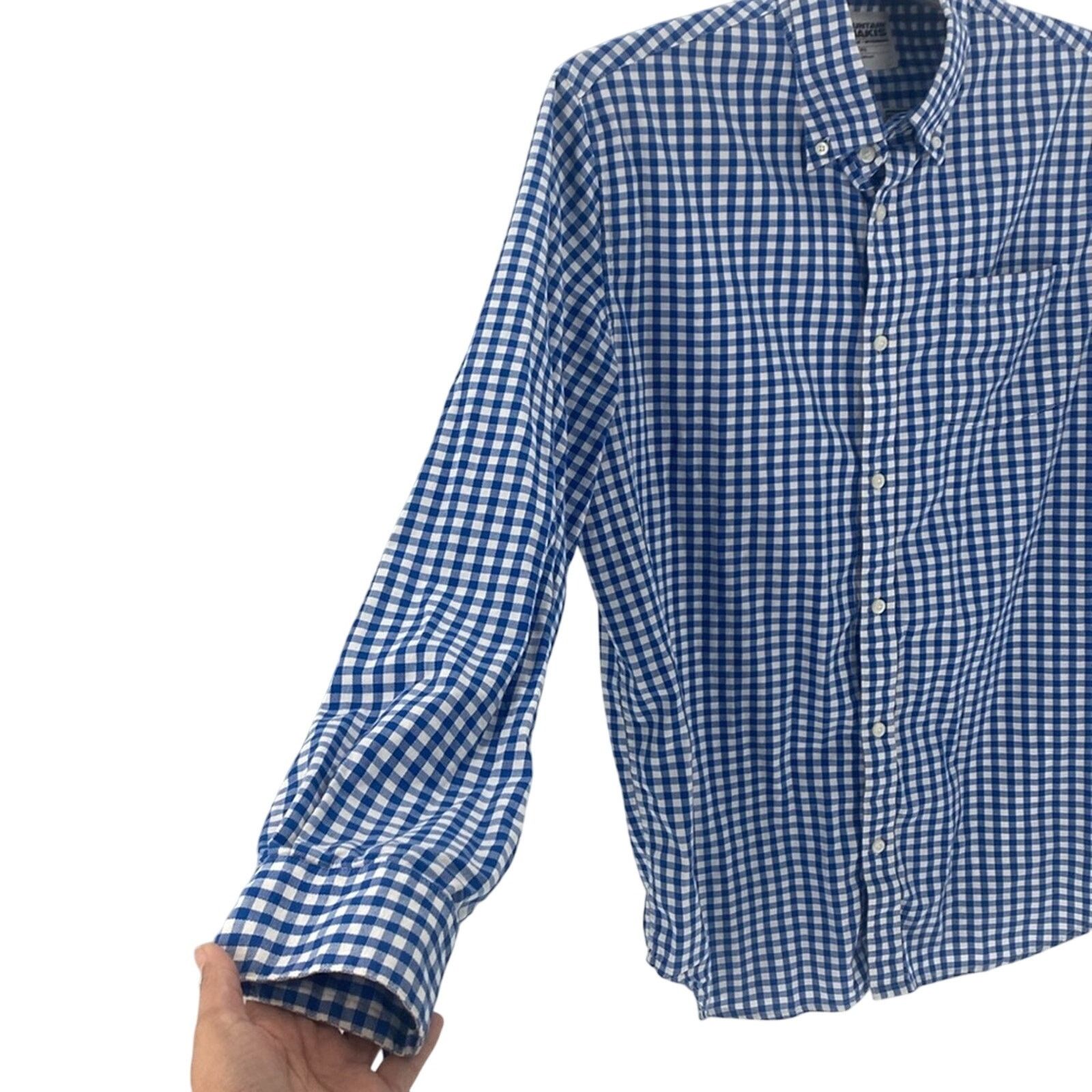 Mountain Khakis Mountain Khakis Classic fit blue white checked button down Size US L / EU 52-54 / 3 - 5 Thumbnail