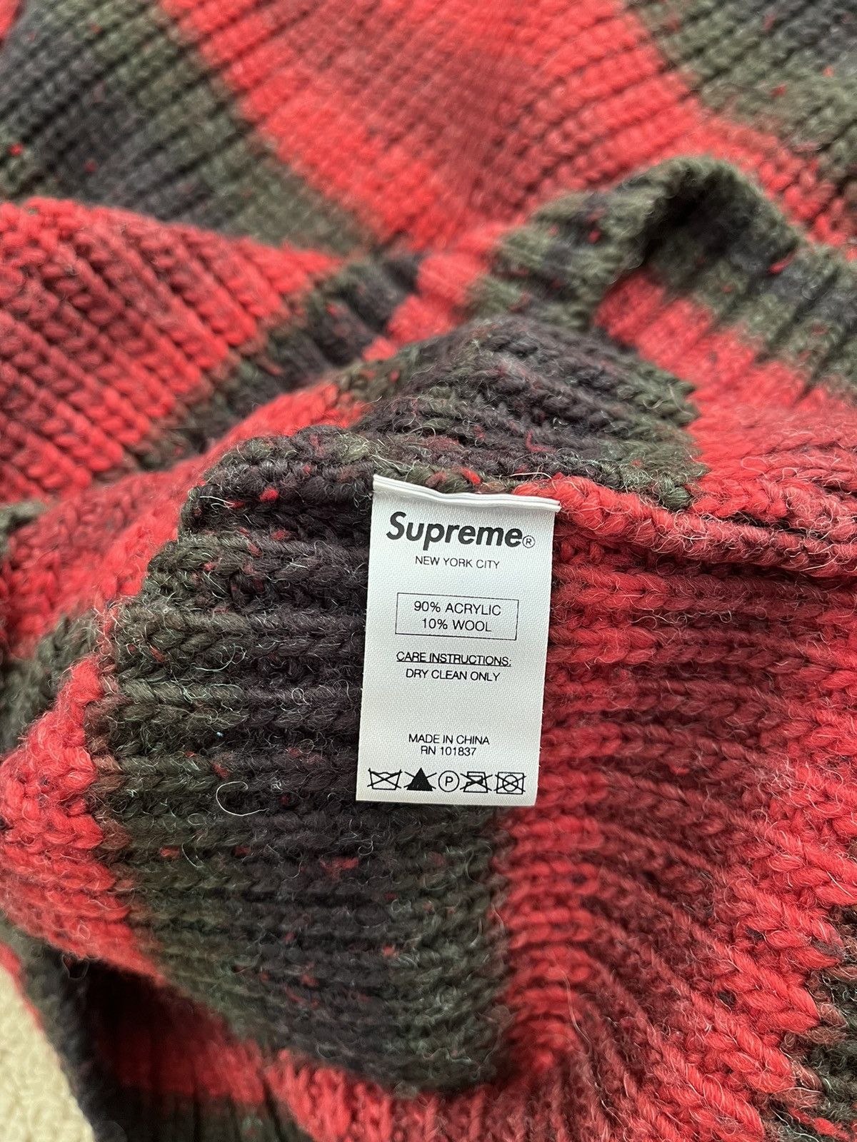 Supreme Ombré stripe sweater Size US M / EU 48-50 / 2 - 5 Thumbnail