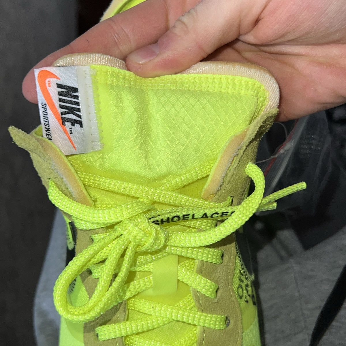 Nike × Off-White Nike air force off white volt Size US 11.5 / EU 44-45 - 7 Thumbnail