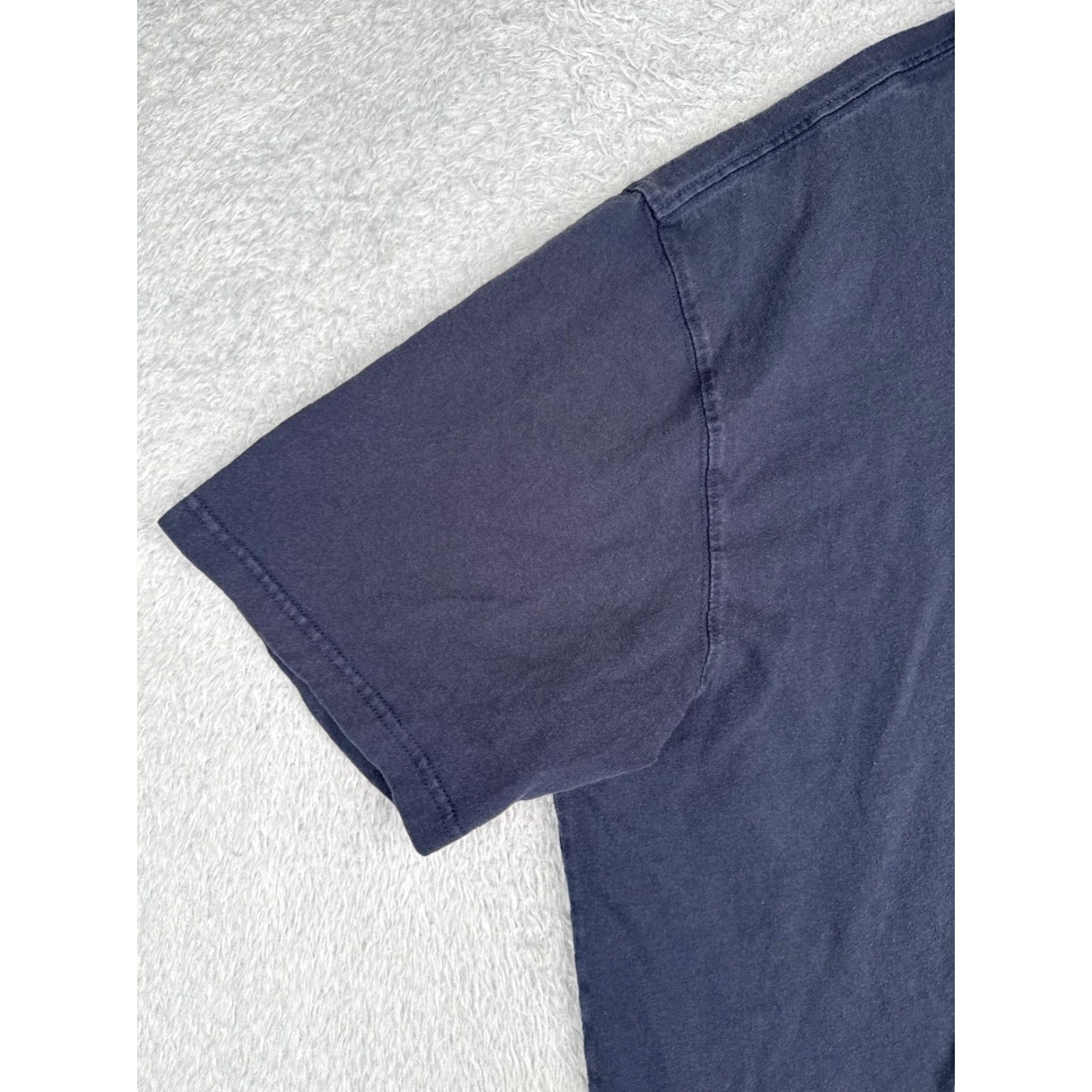 Carhartt Carhartt Shirt Mens 2XL Blue Short Sleeve Crew Pocket Cotton Workwear T-Shirt Mens Size US XXL / EU 58 / 5 - 3 Thumbnail