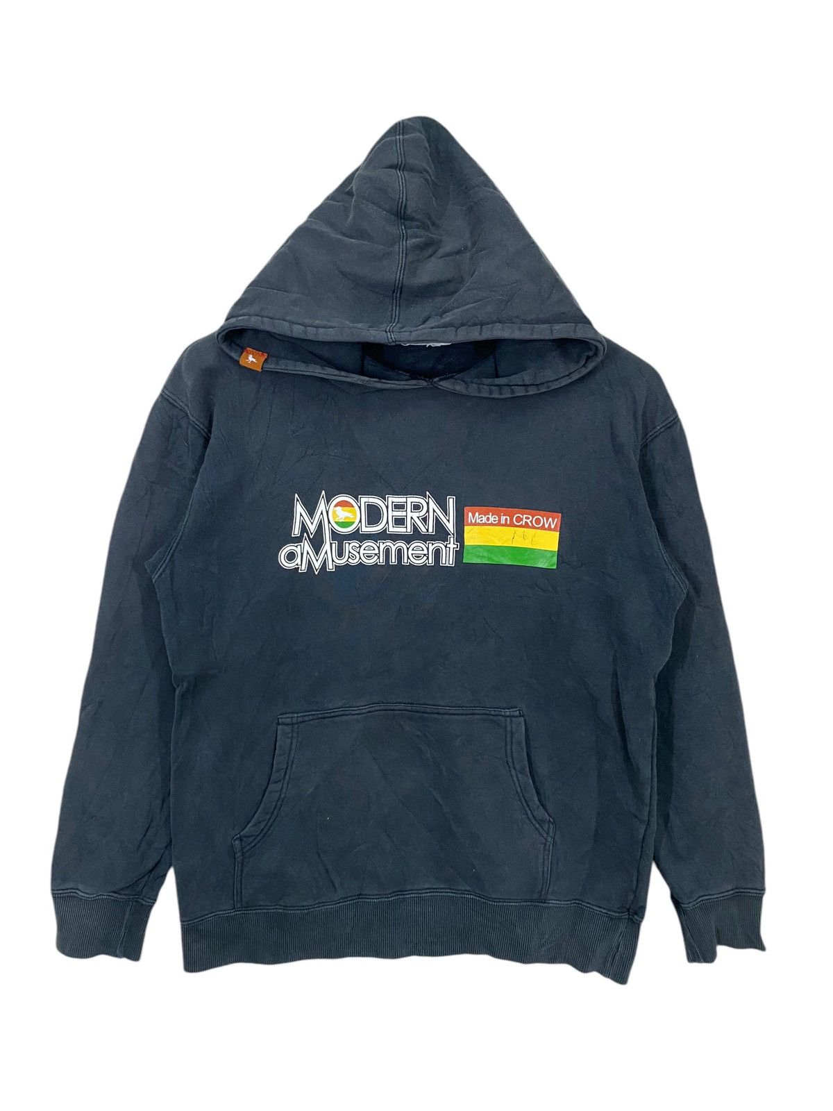 Japanese Brand × Modern Amusement Modern amusement hoodie rasta sun faded style very rare Size US M / EU 48-50 / 2 - 1 Thumbnail