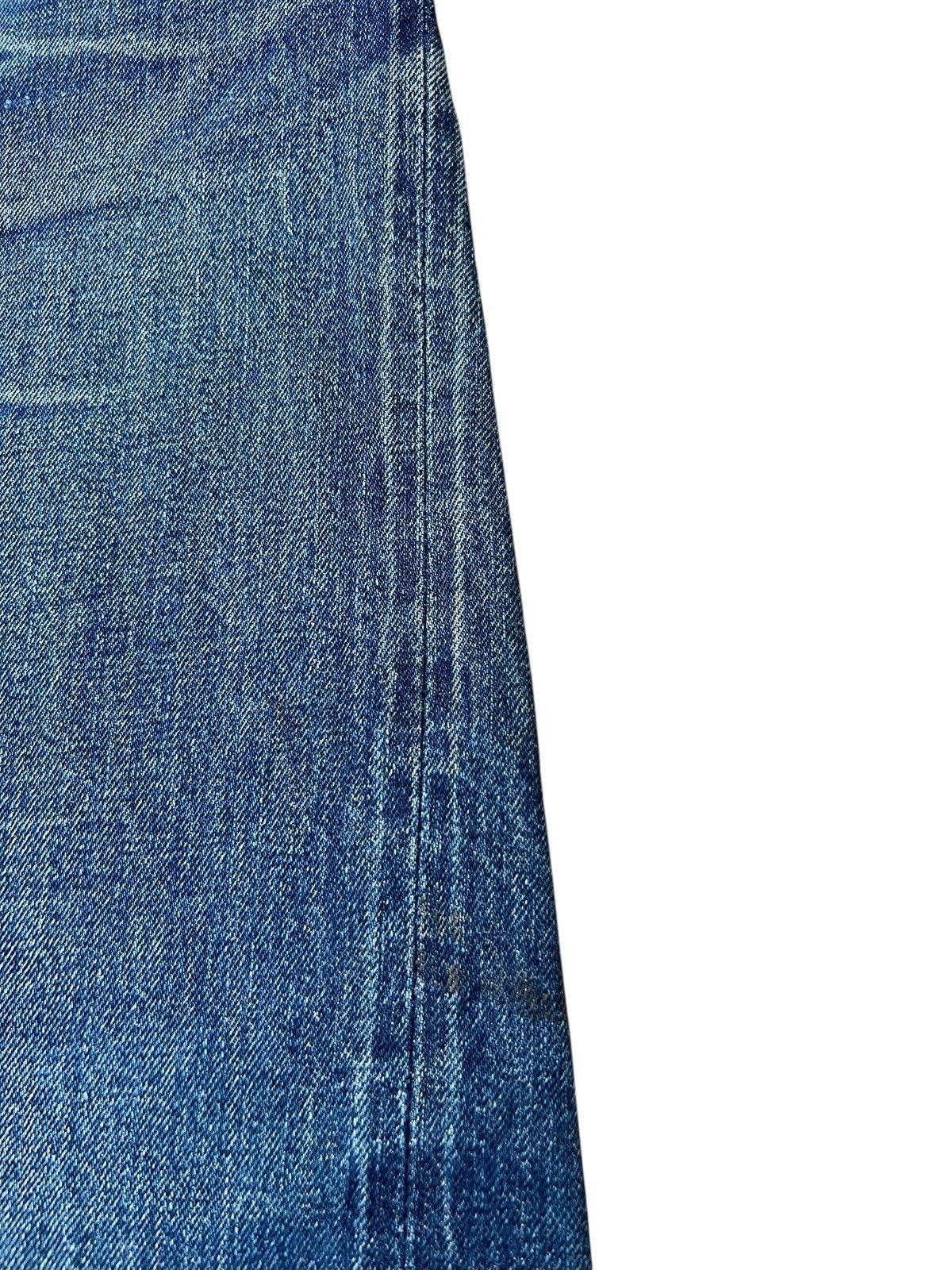 Denime Vintage DENIME Japan Dirty Mud Denim Selvedge Jeans Size US 31 - 20 Thumbnail