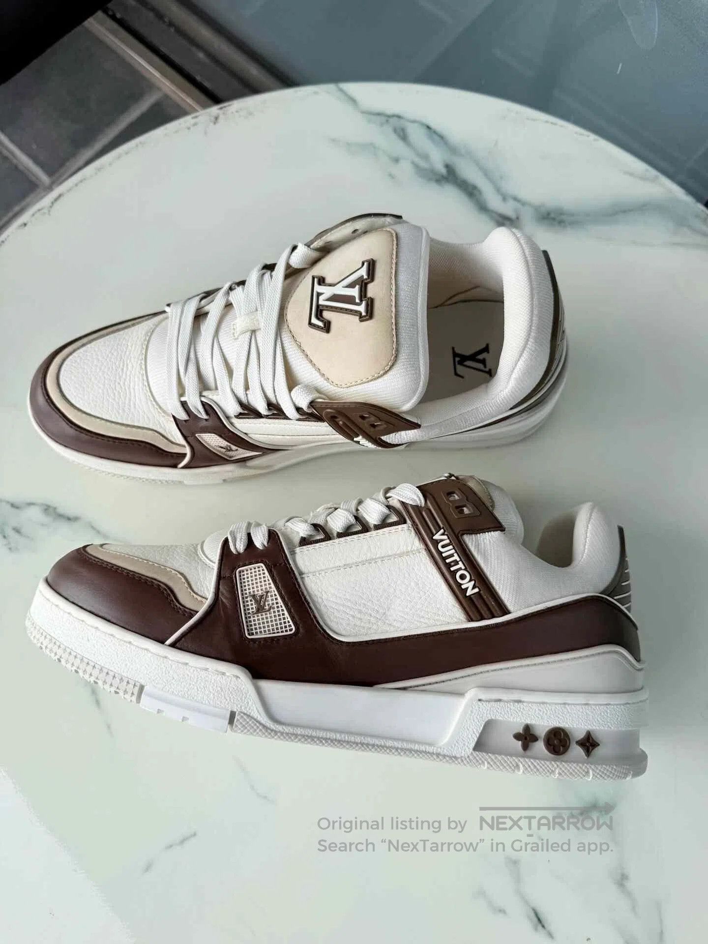 Louis Vuitton Louis Vuitton LV Trainer Men's Shoes. Size US 9 / EU 42 - 5 Thumbnail