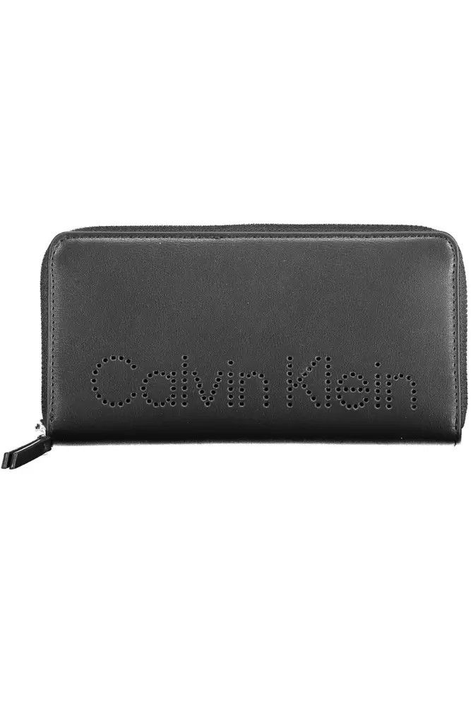 Calvin Klein Black Polyethylene Women Women's Wallet Size ONE SIZE - 1 Thumbnail