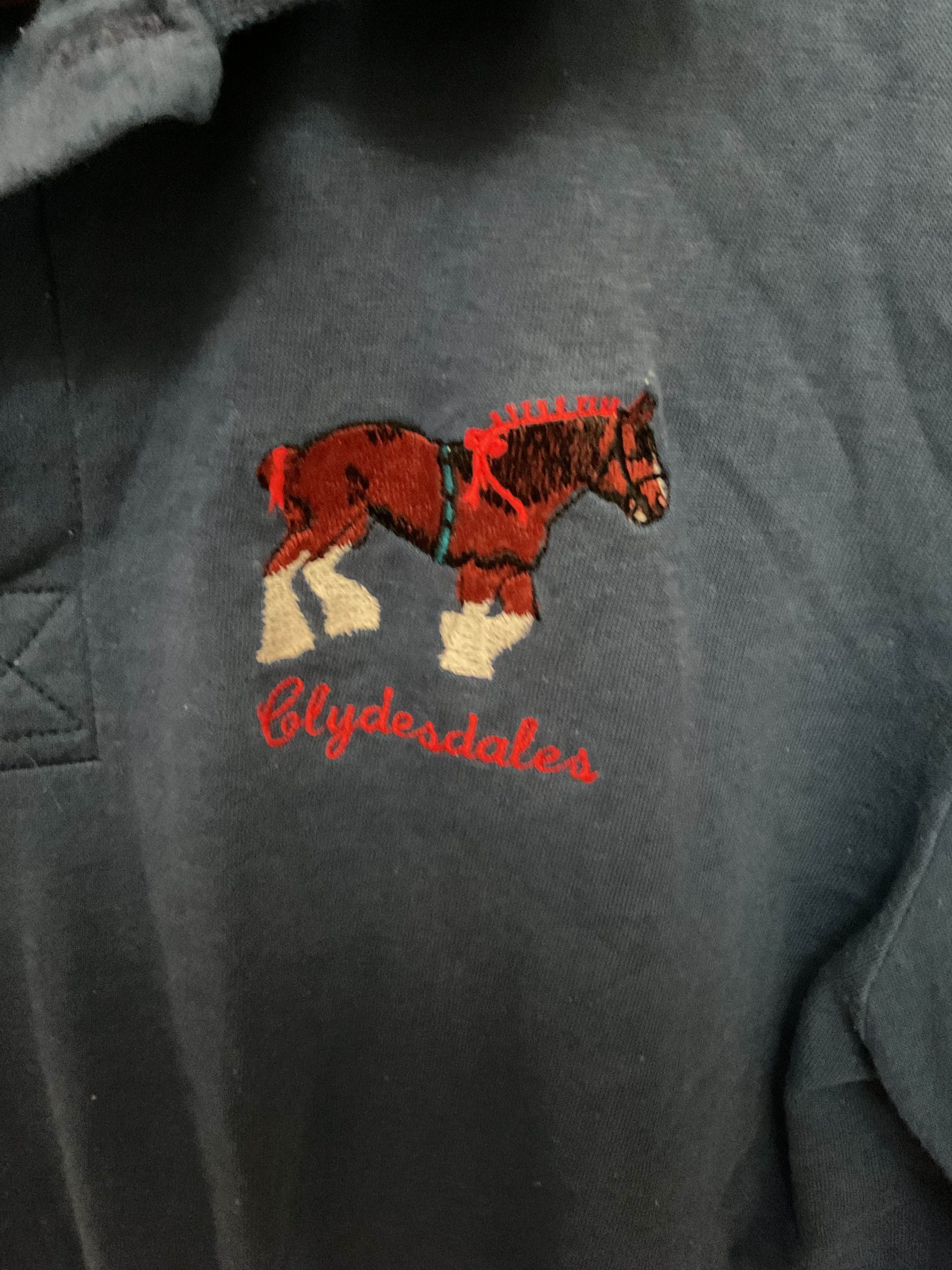 Vintage Clydesdale Polo Size L / US 10 / IT 46 - 2 Thumbnail