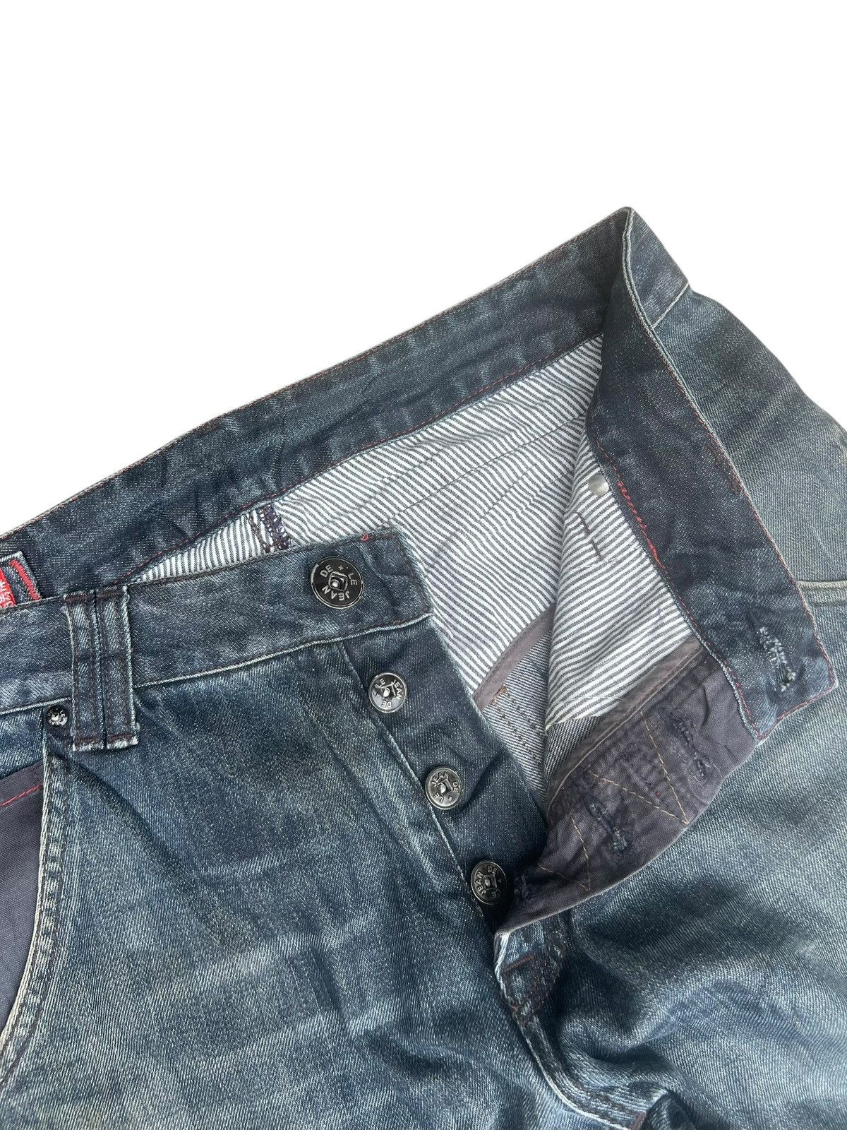 Marithe + Francois Girbaud Vintage Y2K Marithe Francois Girbaud Mud Denim Jeans Size US 32 / EU 48 - 5 Thumbnail