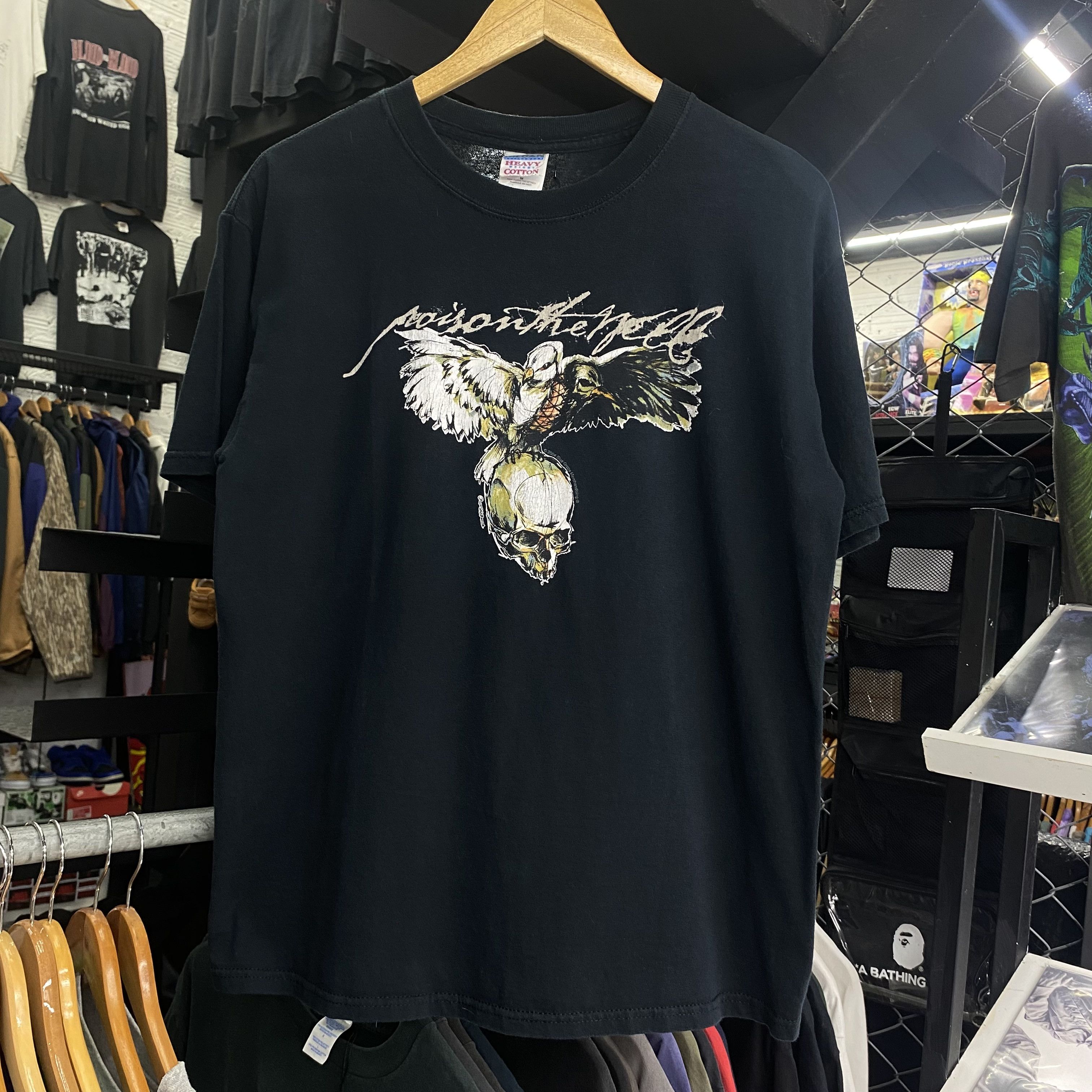 POISON THE WELL Vintage 2000s Mathcore Hardcore Shirt