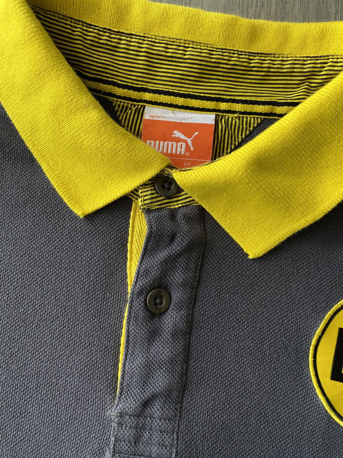 Puma BVB Borussia Dortmund Puma Polo Shirt Size US L / EU 52-54 / 3 - 6 Thumbnail