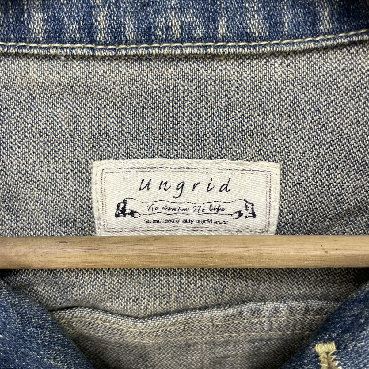 Japanese Brand Japanese Brand Ungrid Splashes Painted Denim Trucker Size M / US 6-8 / IT 42-44 - 9 Thumbnail