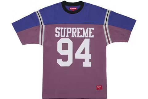 Supreme Supreme Split S/S Football Top Purple Size US XXL / EU 58 / 5 - 1 Thumbnail