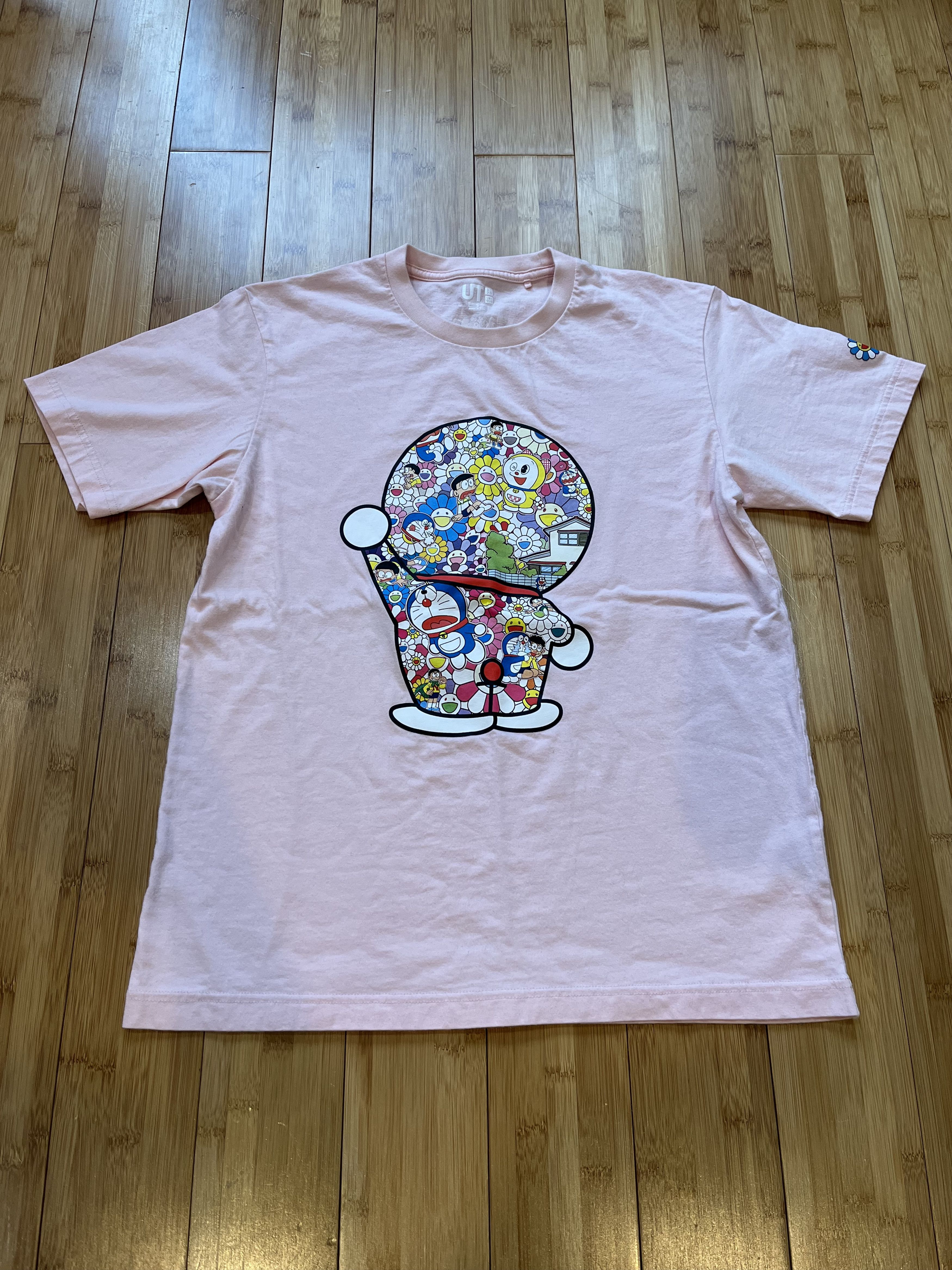 Takashi Murakami × Uniqlo Uniqlo Doraemon x Takashi Murakami Pink Flower Size US S / EU 44-46 / 1 - 2 Thumbnail