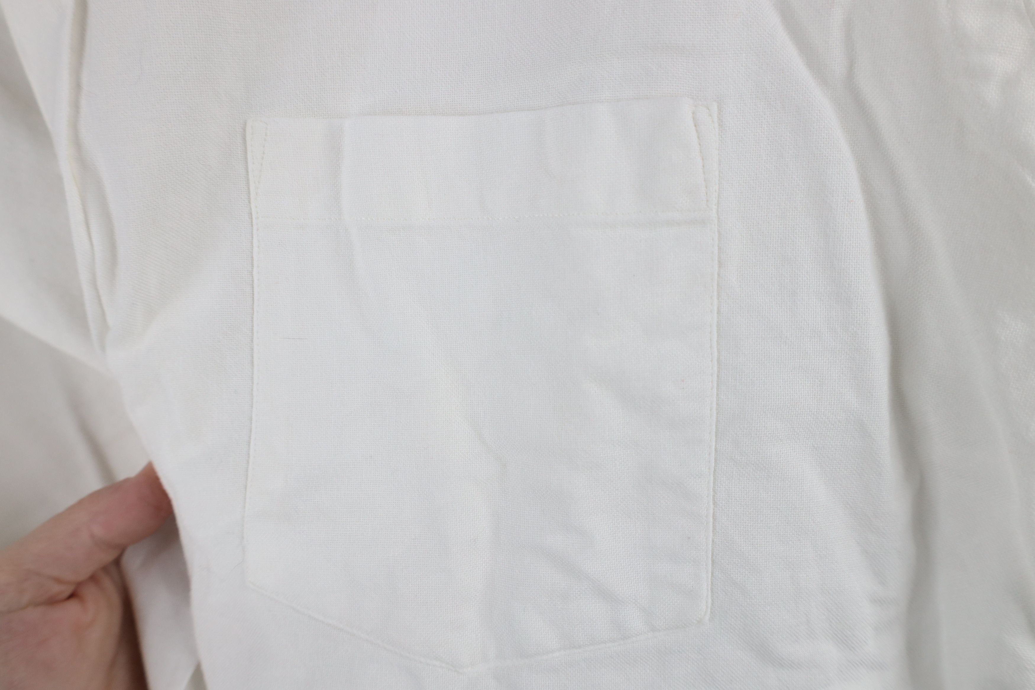 Vintage Vintage 70s Streetwear Tailoring Button Down Shirt USA Size US XL / EU 56 / 4 - 4 Thumbnail