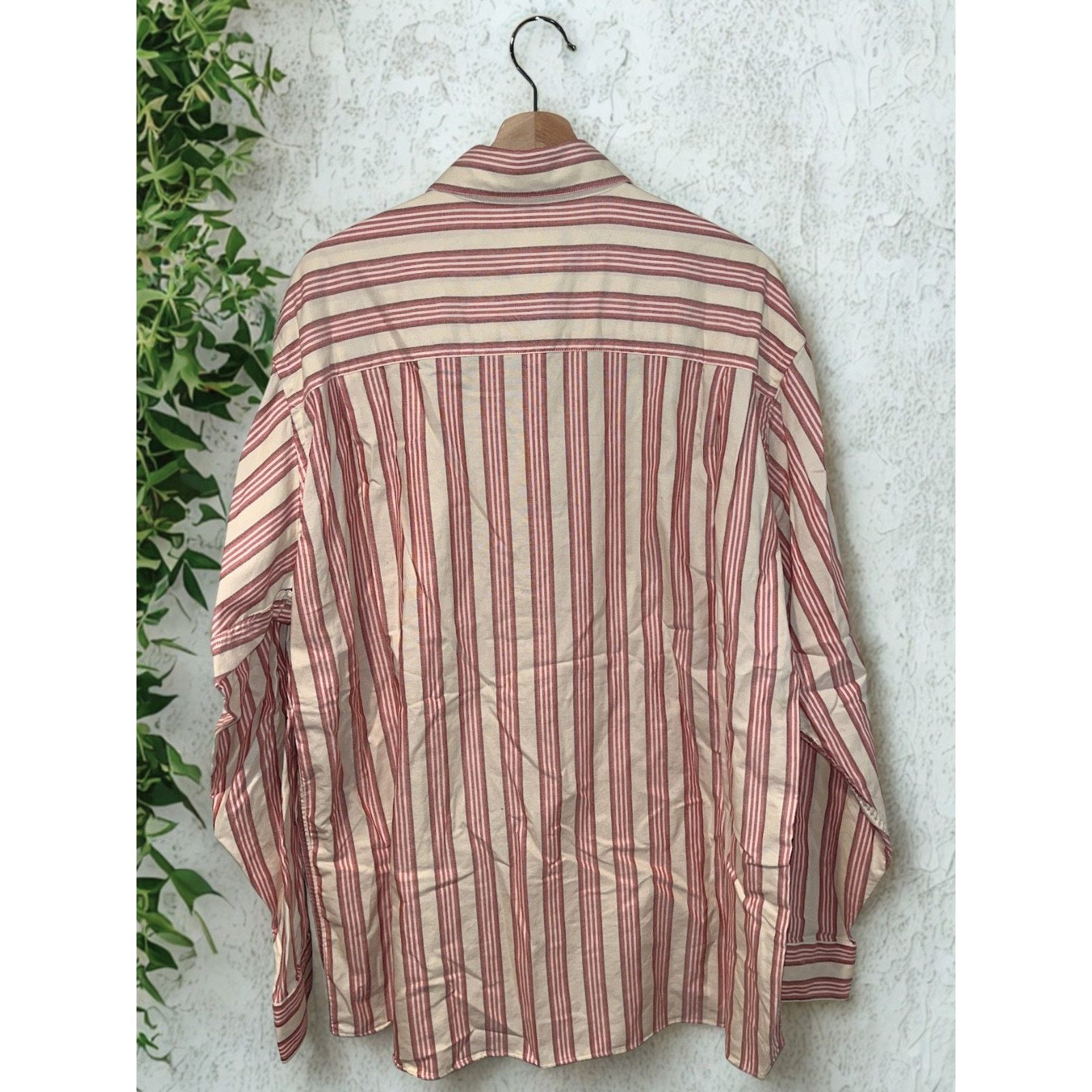 J. Peterman J. Peterman Shirt XL Striped Double Pocket Button Up L/S Size US XL / EU 56 / 4 - 3 Thumbnail