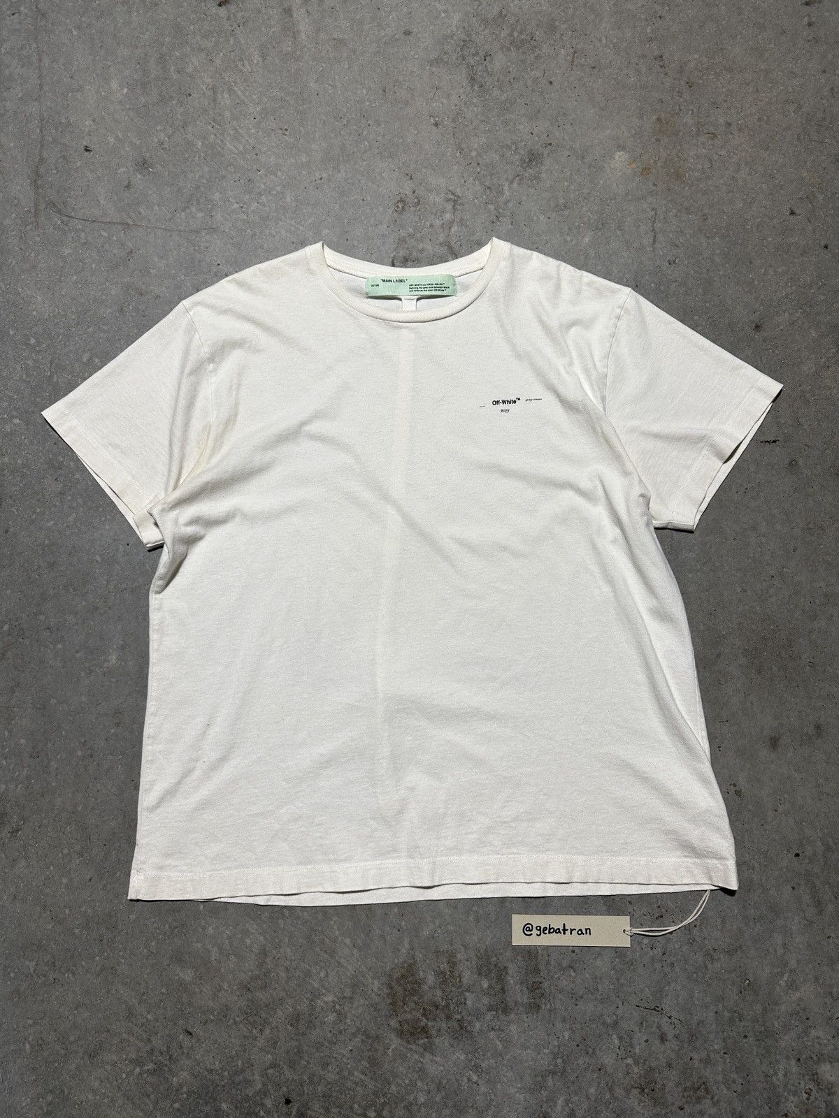 Off-White Off-White Painted Arrows Tee Small Size US S / EU 44-46 / 1 - 3 Thumbnail