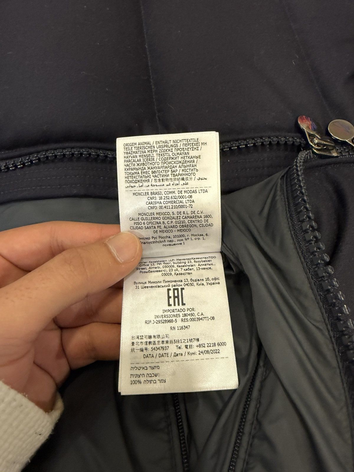 Moncler Moncler Montgenevre Wool Down Puffer Jacket Size US XL / EU 56 / 4 - 7 Thumbnail
