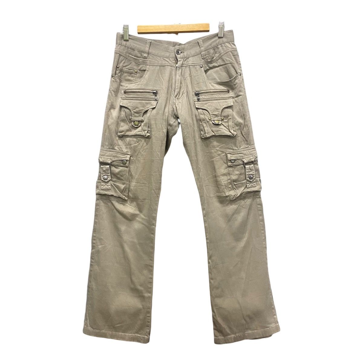 semanticdesign Archive Japanese Brand Multi-Pocket Tactical Cargo Pants Y2K Size US 30 / EU 46 - 1 Thumbnail